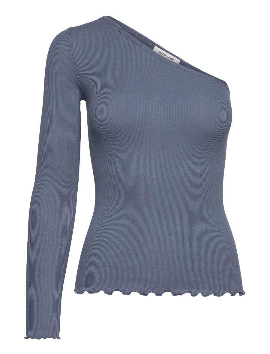 Rosemunde - Organic t-shirt - langärmlige tops - paris blue - 0
