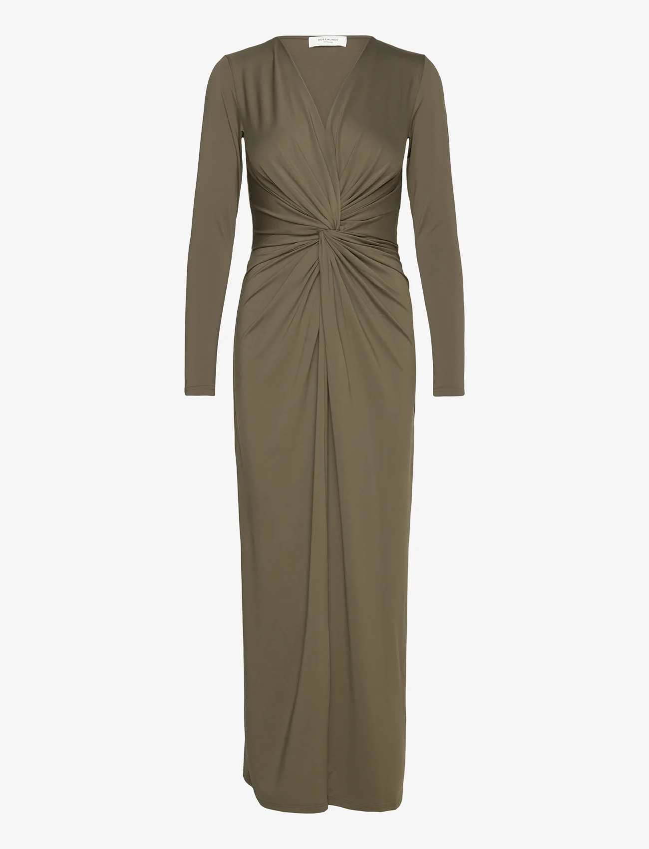 Rosemunde - Billie long dress - party wear at outlet prices - olive night - 0