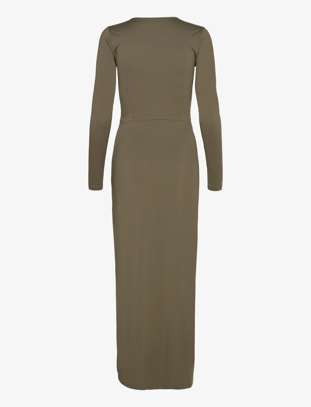 Rosemunde - Billie long dress - party wear at outlet prices - olive night - 1