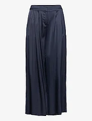 Rosemunde - Silk trousers - dark blue - 0