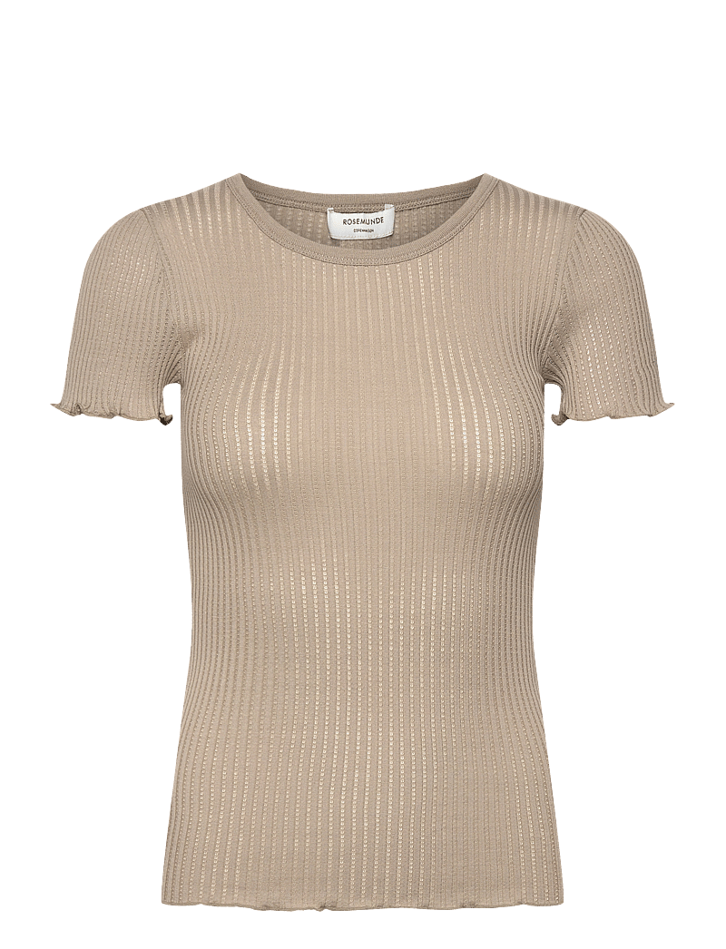Rosemunde - RWBelize Silk SS T-shirt - t-shirts - laurel oak - 0
