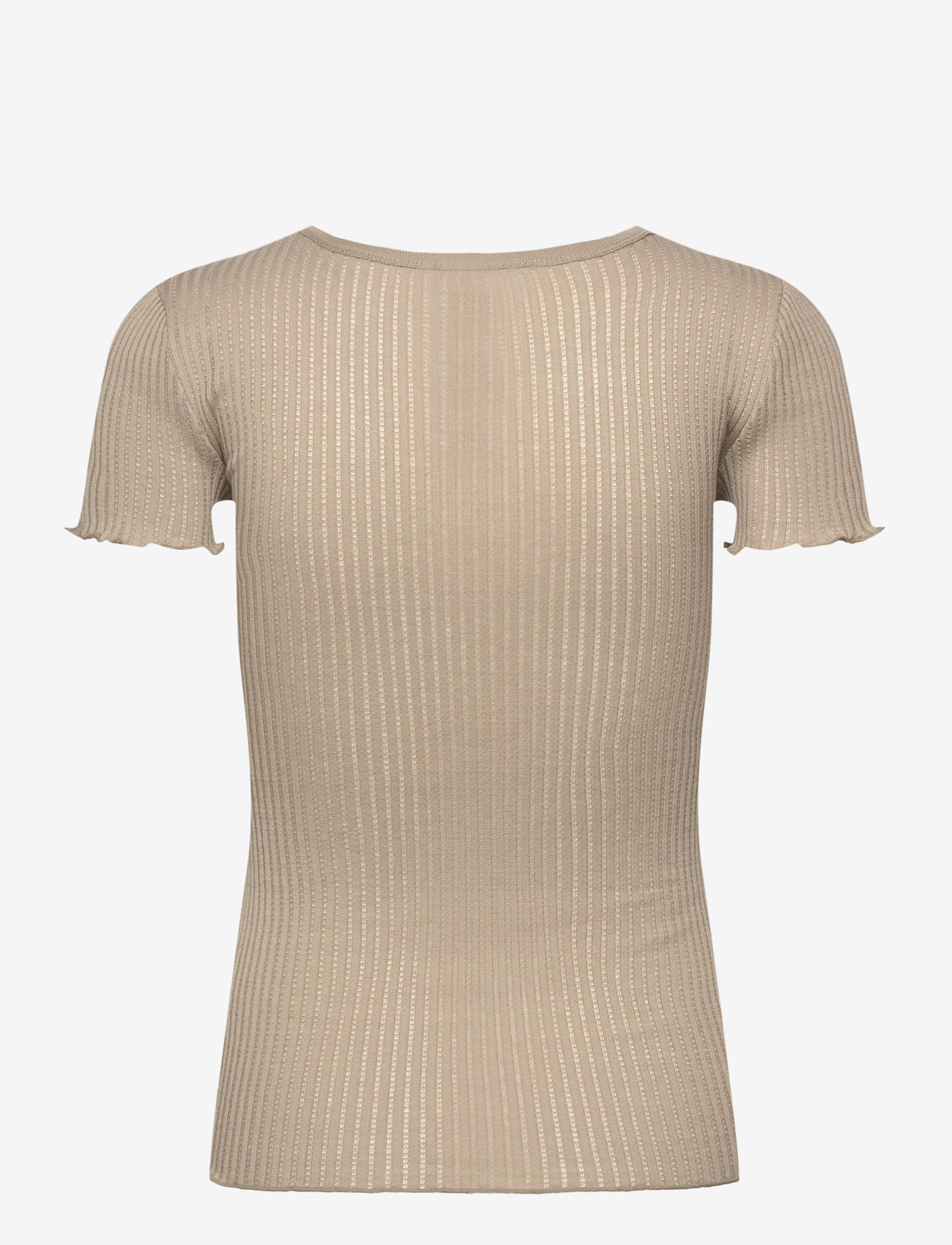 Rosemunde - RWBelize Silk SS T-shirt - t-shirts - laurel oak - 1