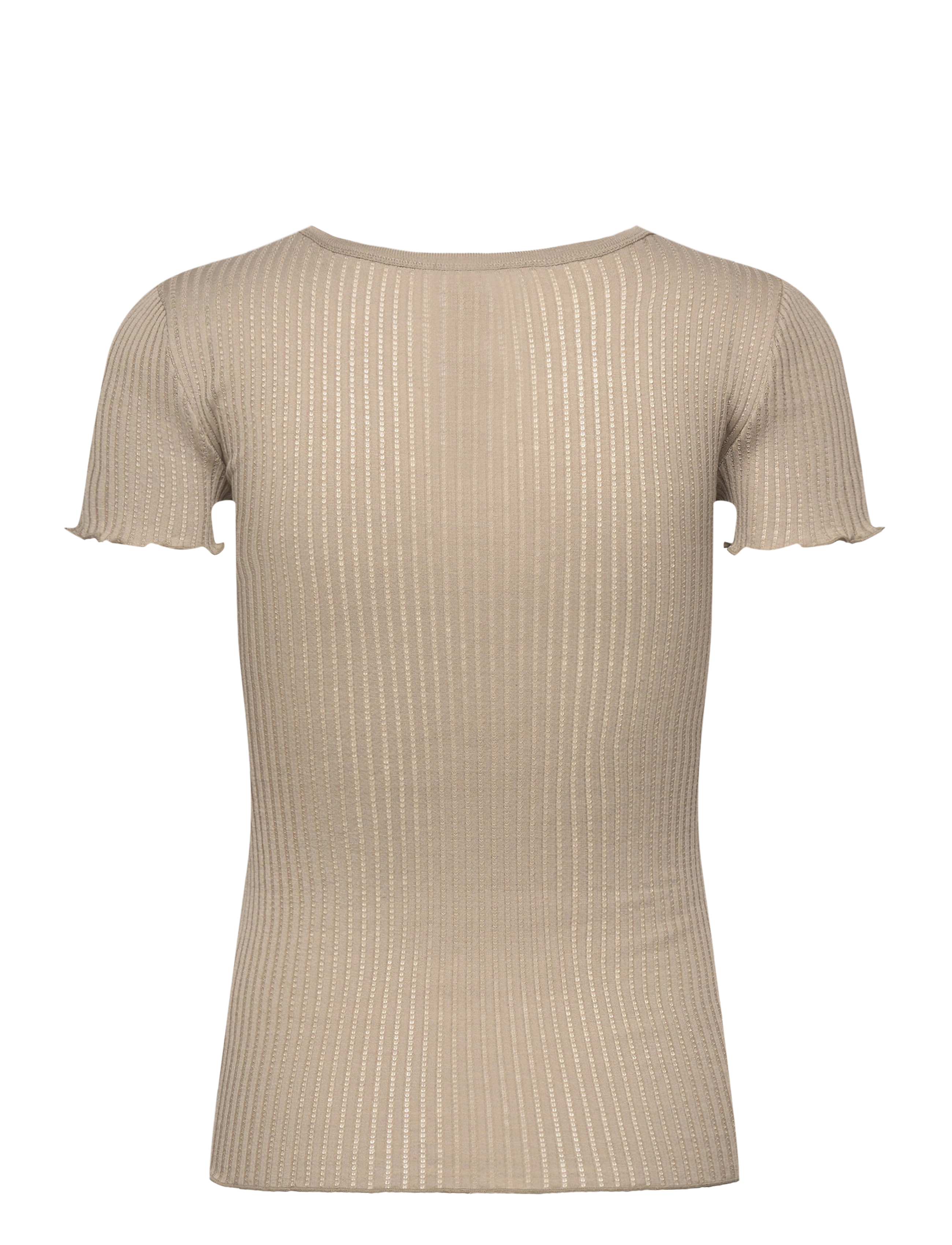 Rosemunde - RWBelize Silk SS T-shirt - t-shirts - laurel oak - 1