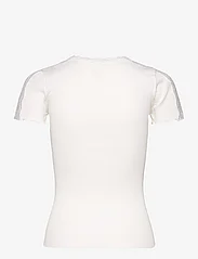 Rosemunde - Silk t-shirt w/ lace - t-shirts - new white - 1