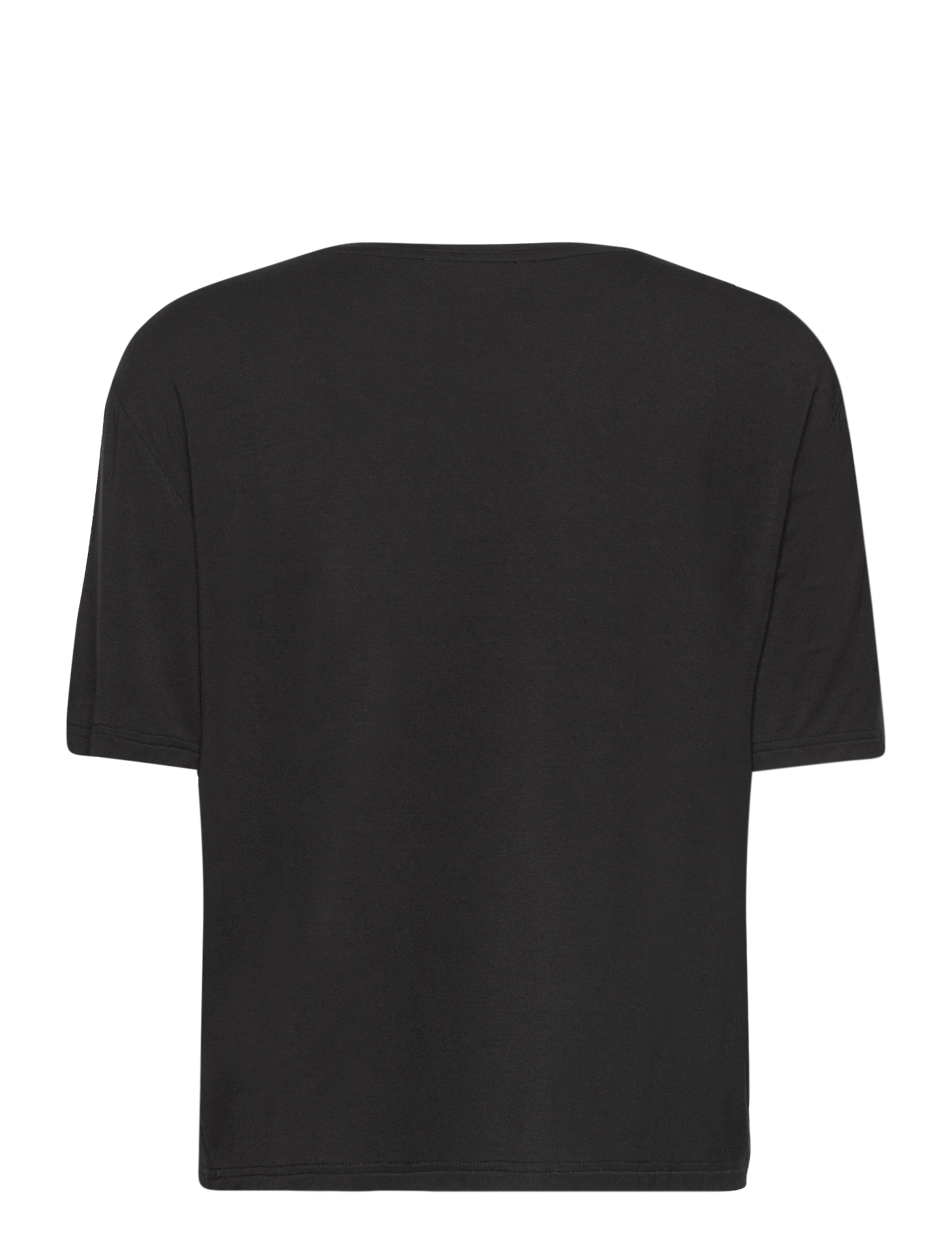 Rosemunde - Viscose t-shirt - t-shirts - black - 1
