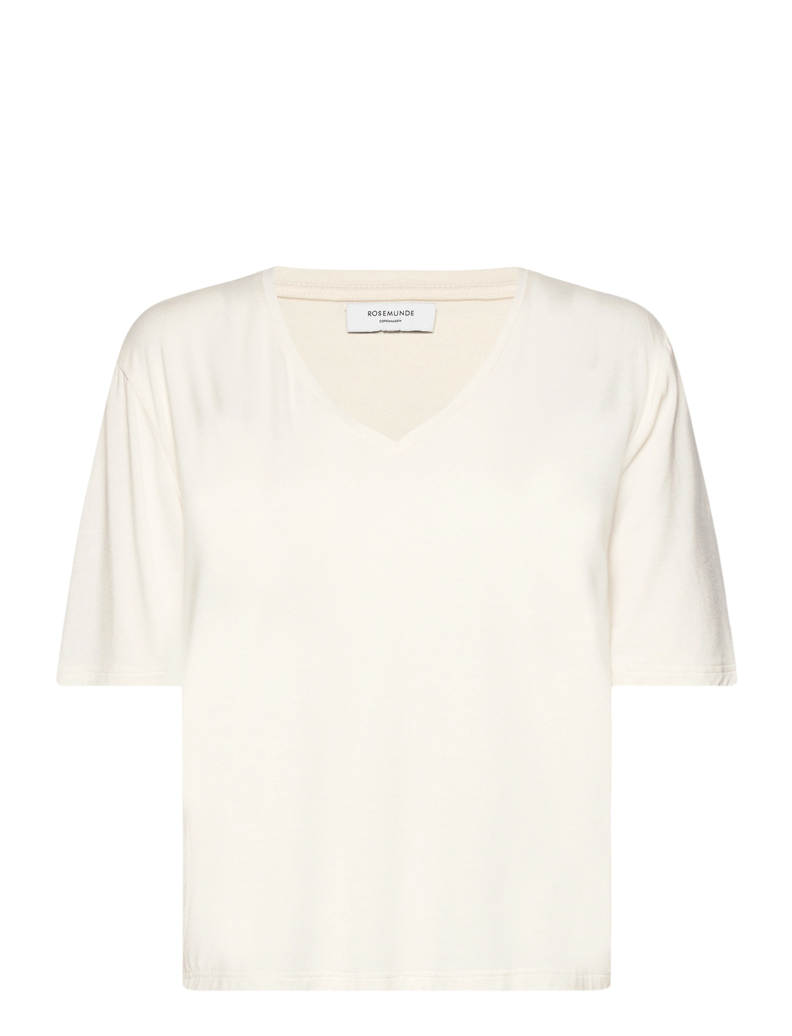 ROSEMUNDE Viscose T-Shirt Weiß - M - Damen