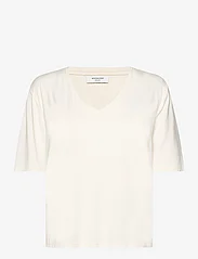Rosemunde - Viscose t-shirt - t-shirts - ivory - 0