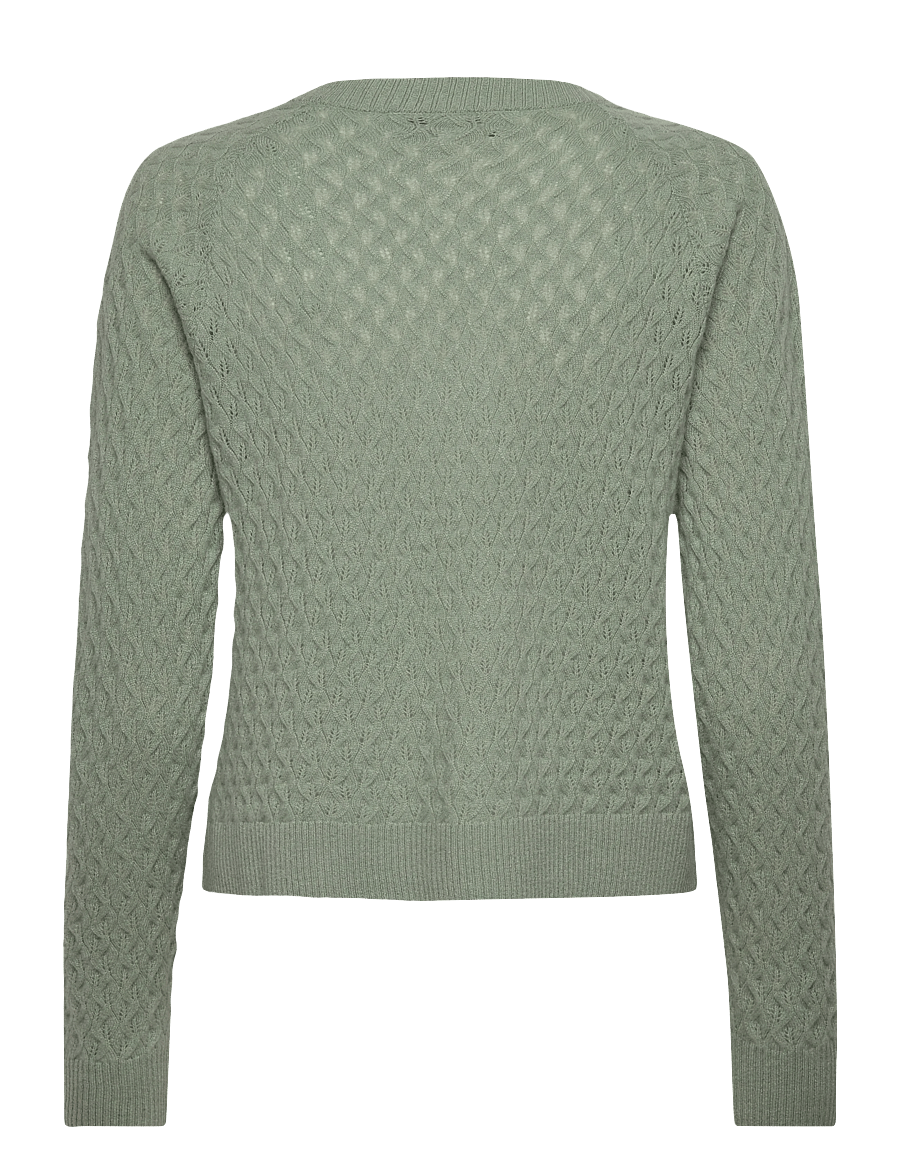 Rosemunde - RWLaica Cashmere Pointelle Cardigan - kaschmir - iceberg green - 1