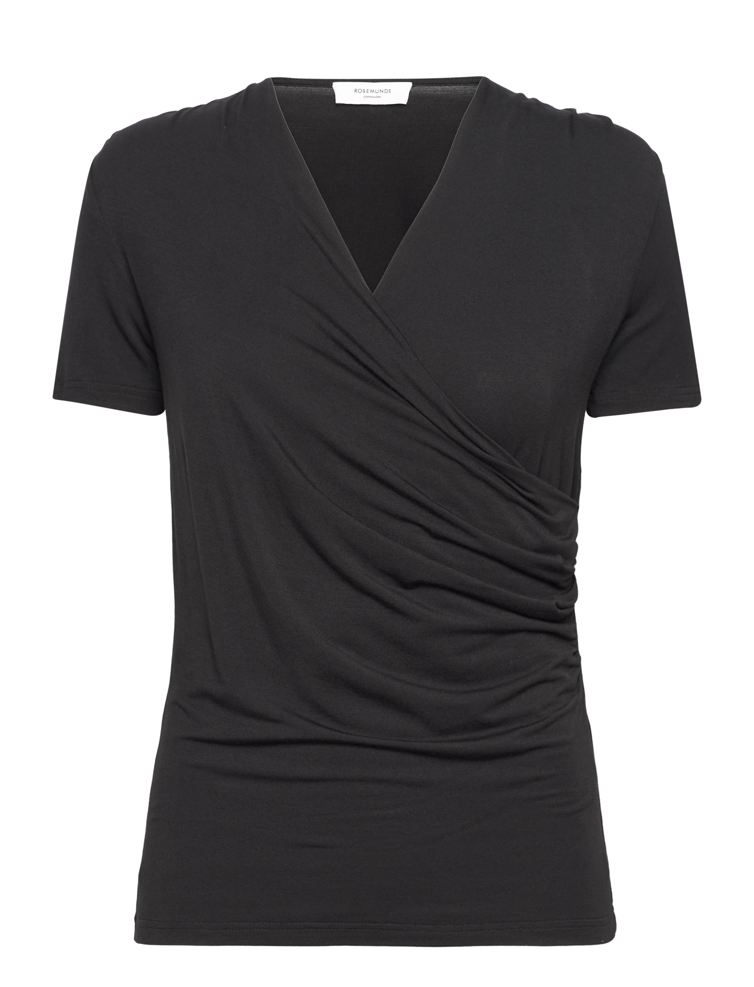 Rosemunde RWBiarritz SS T-shirt - Tøj - BLACK / black