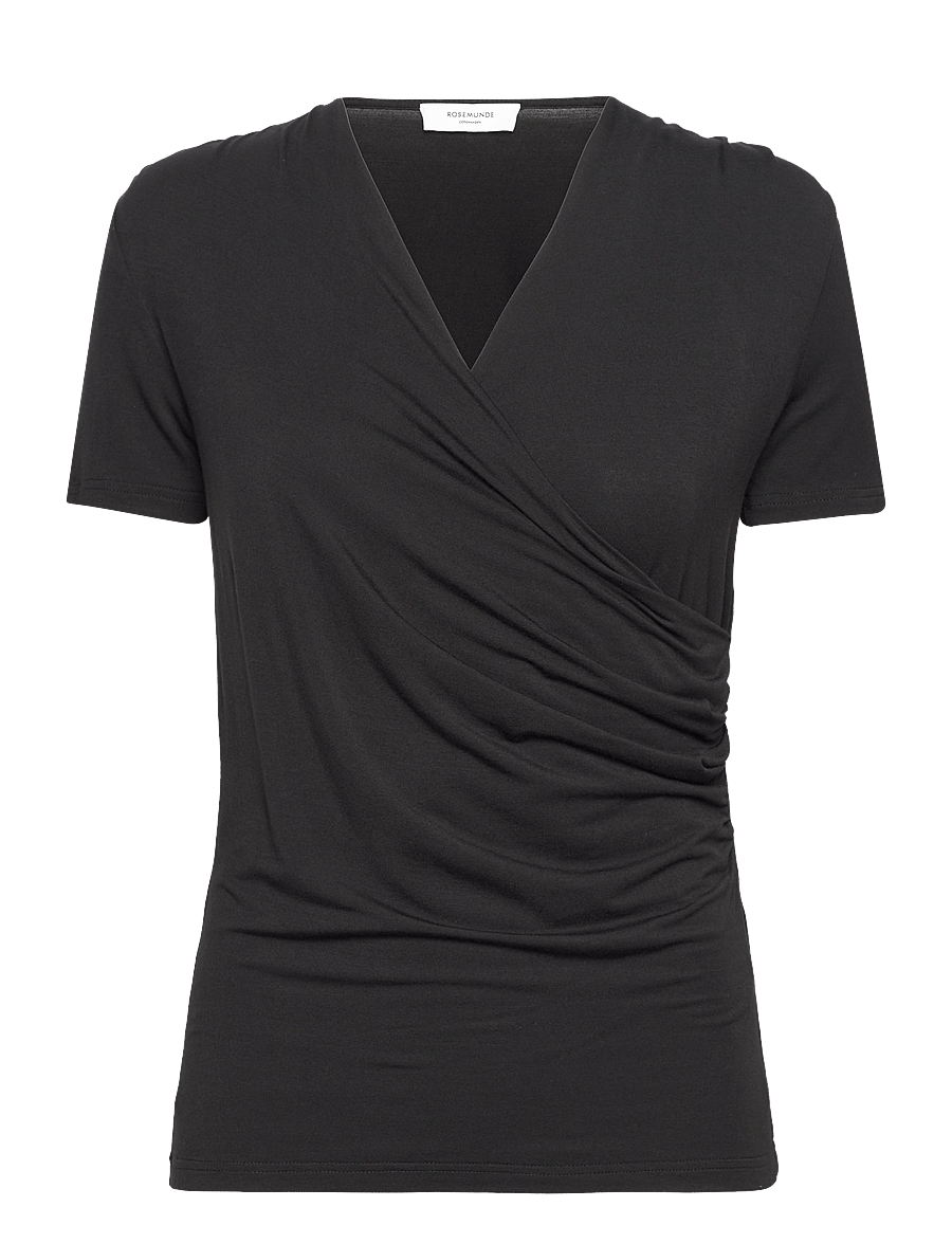 Rosemunde - RWBiarritz SS T-shirt - t-shirts - black - 0