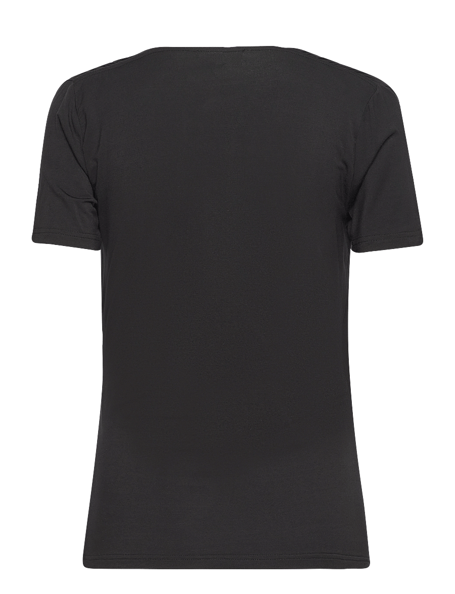 Rosemunde - RWBiarritz SS T-shirt - t-shirts - black - 1