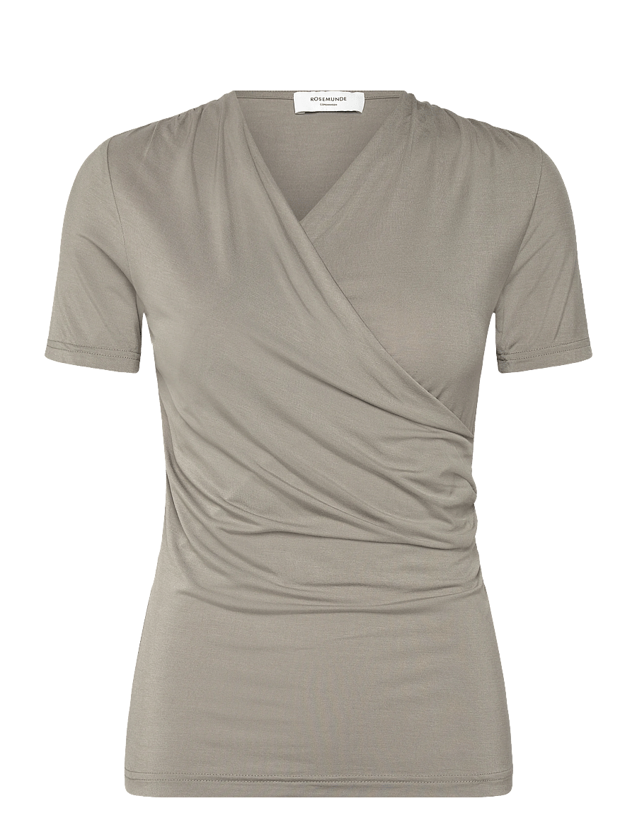 Rosemunde - RWBiarritz SS T-shirt - t-shirts - dried sage - 1