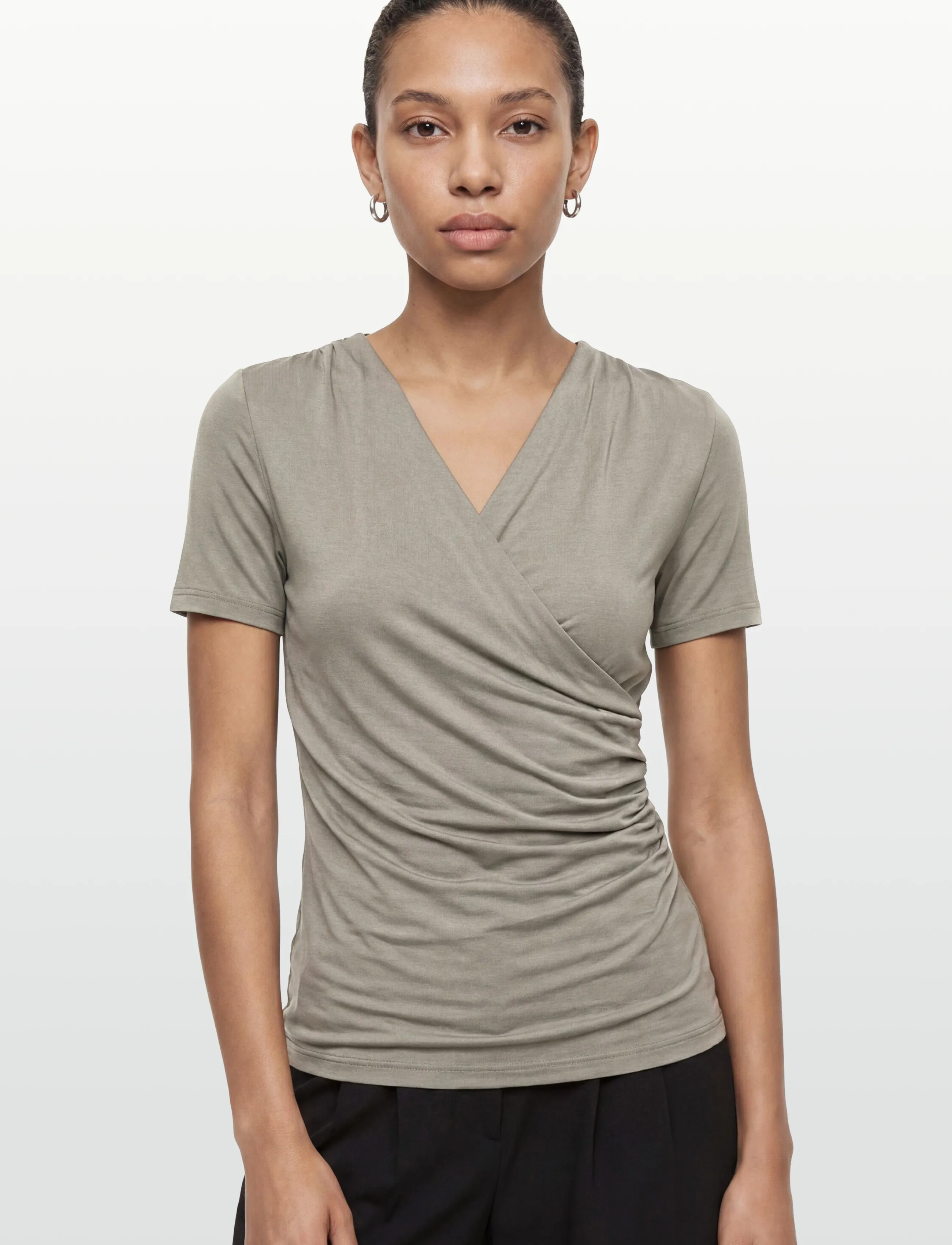 Rosemunde - RWBiarritz SS T-shirt - t-särgid - dried sage - 3