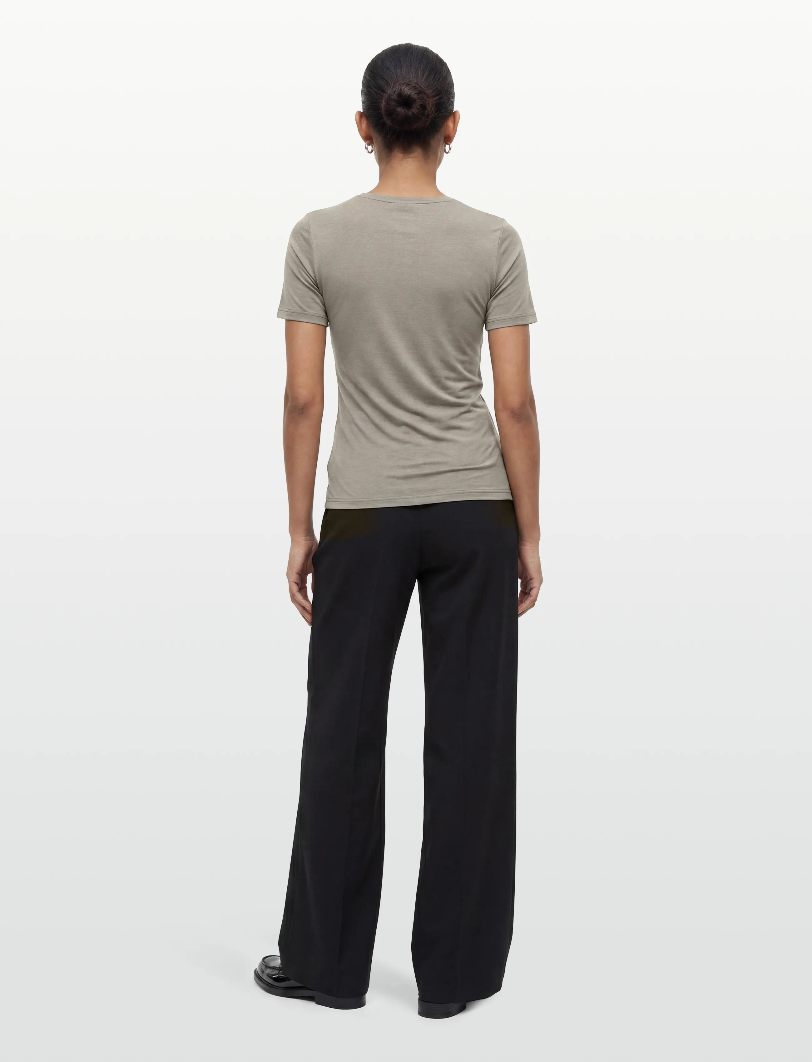 Rosemunde - RWBiarritz SS T-shirt - t-särgid - dried sage - 4