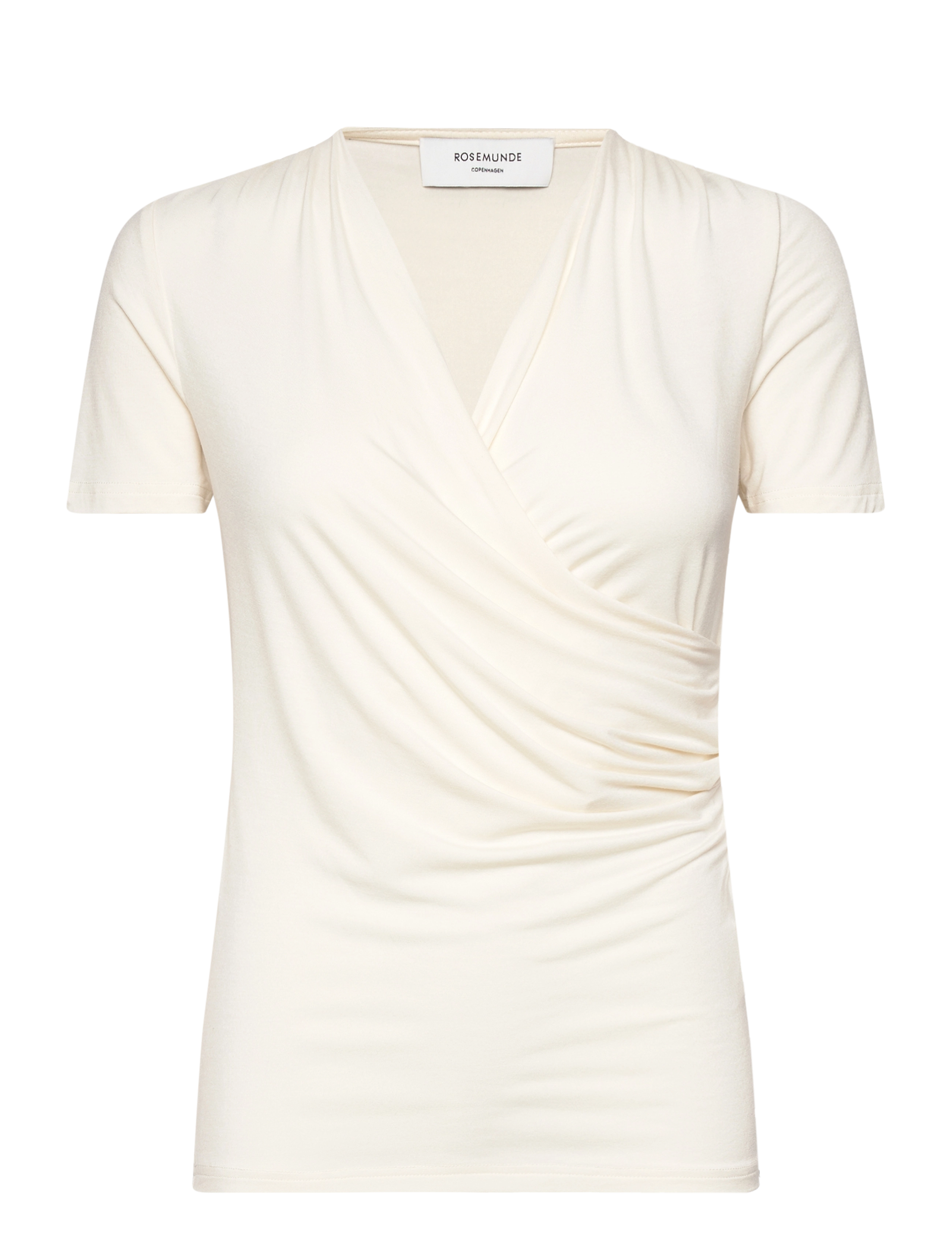 Rosemunde Rwbiarritz Ss T-Shirt, XL, White, T-Shirts & Toppe > Kortærmede, Dame
