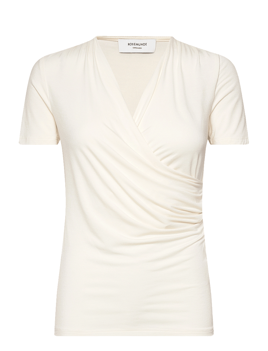 Rosemunde - RWBiarritz SS T-shirt - t-särgid - ivory - 0