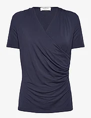 Rosemunde - Viscose t-shirt - t-shirty - navy - 0