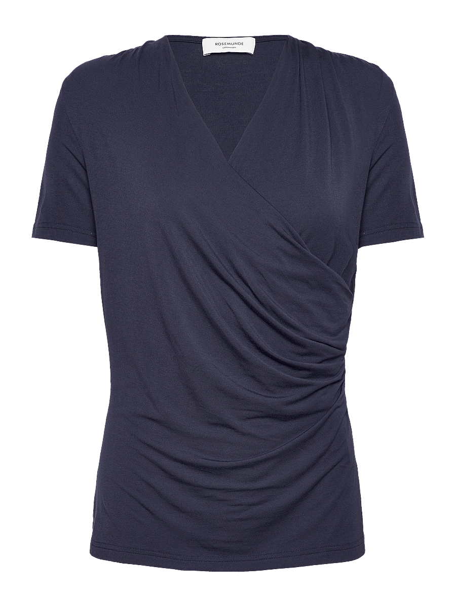 Rosemunde - RWBiarritz SS T-shirt - t-särgid - navy - 0