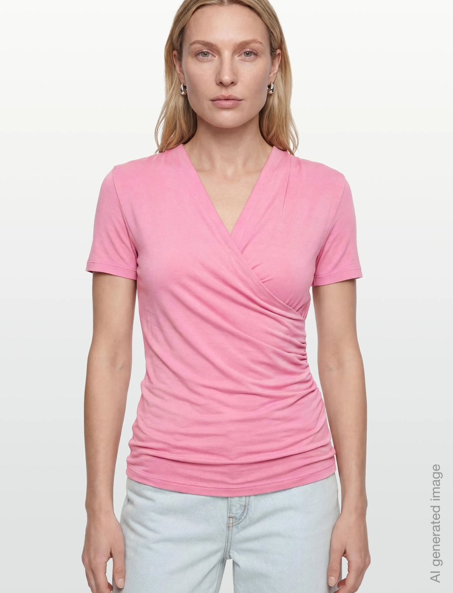 Rosemunde - RWBiarritz SS T-shirt - t-shirts - sea pink - 3