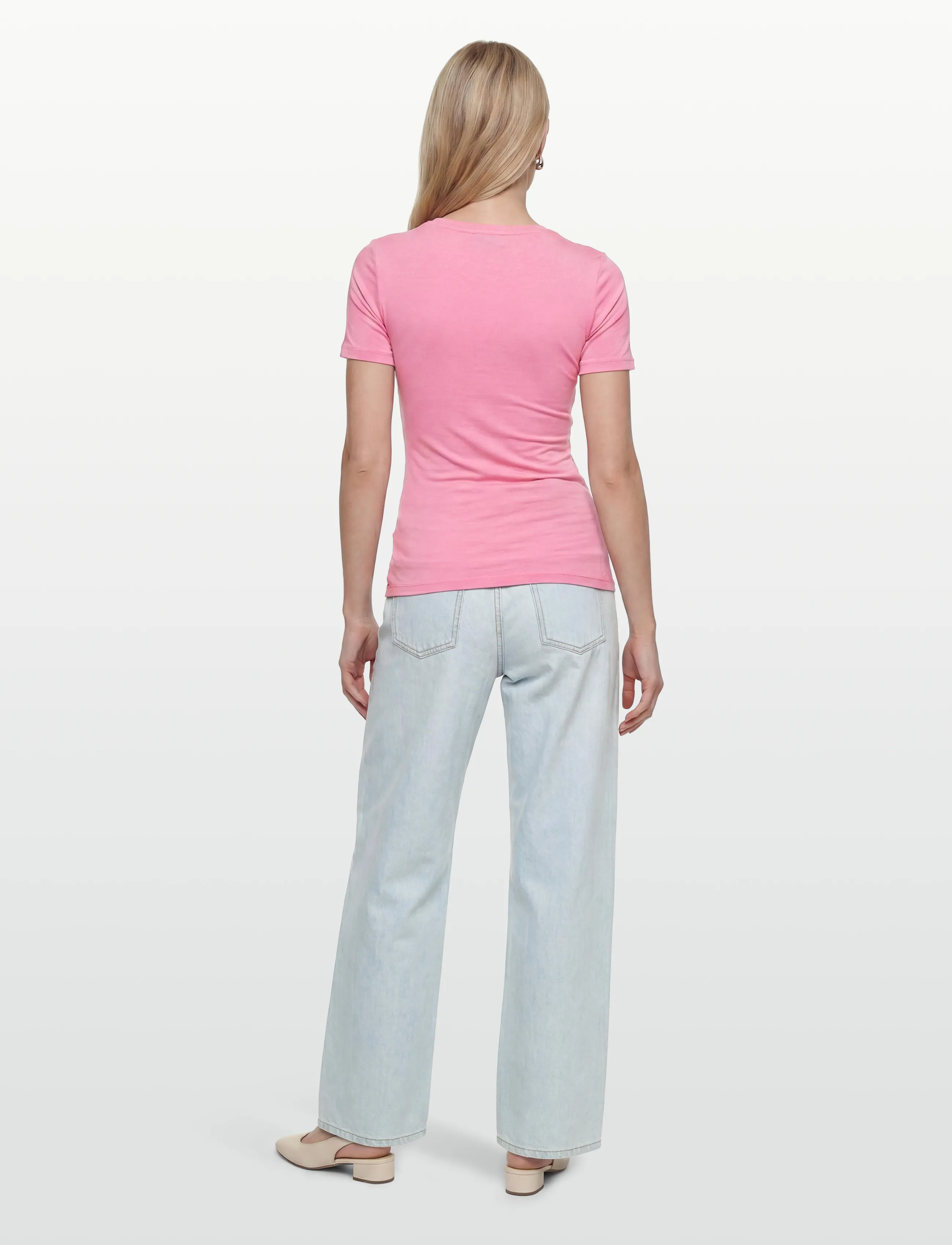 Rosemunde - RWBiarritz SS T-shirt - t-särgid - sea pink - 4