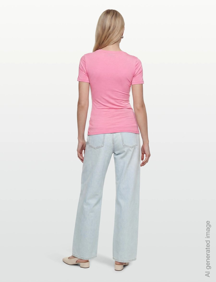Rosemunde - RWBiarritz SS T-shirt - t-shirts - sea pink - 4