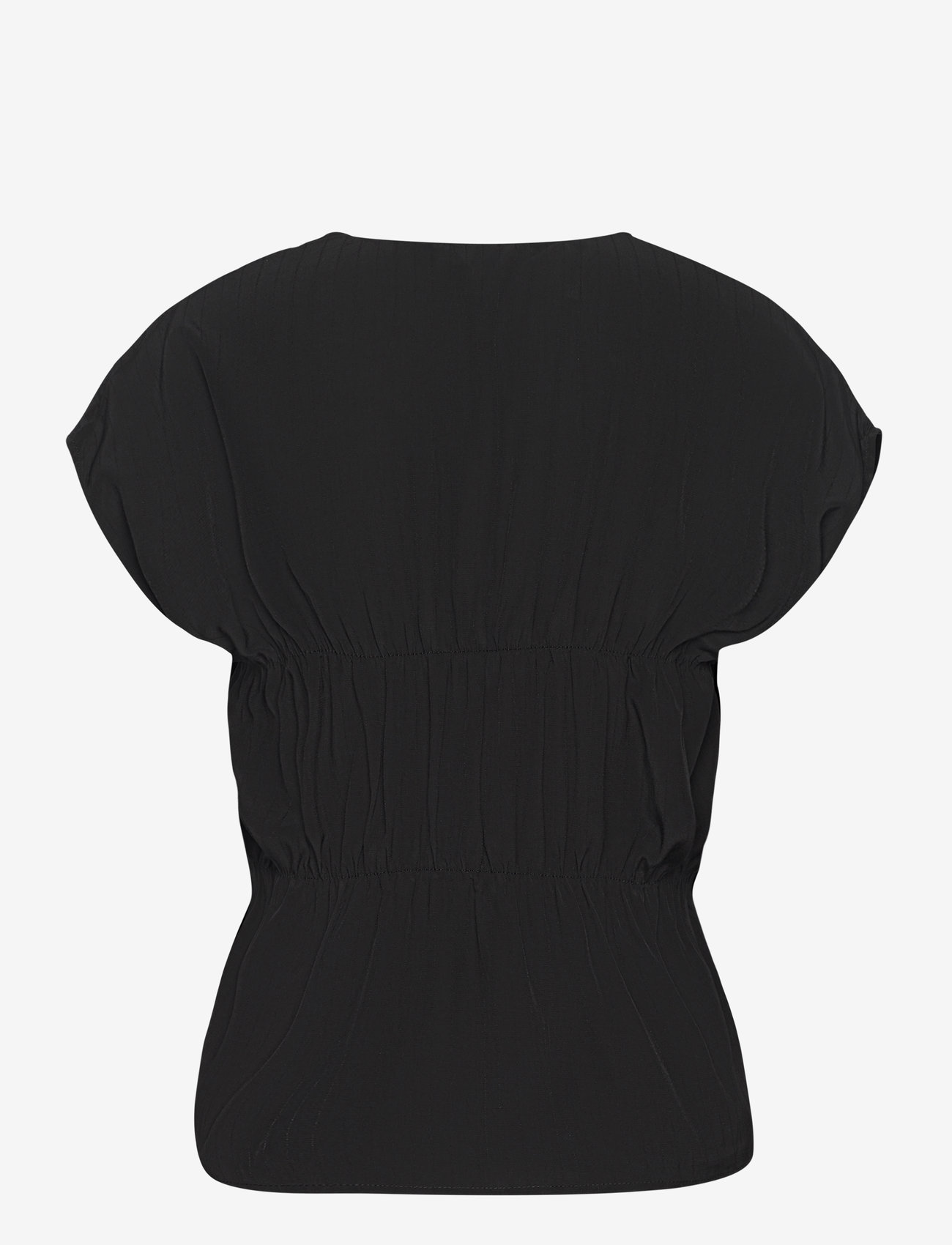 Rosemunde - Blouse - lühikeste varrukatega pluusid - black - 1