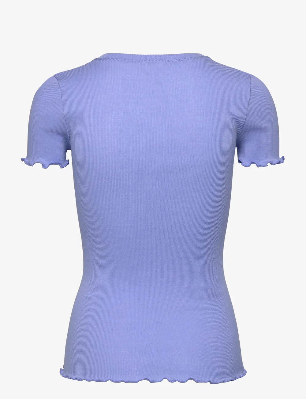 Rosemunde - RWBernadine Organic SS O-neck T-sh - t-shirts - blue heaven - 1