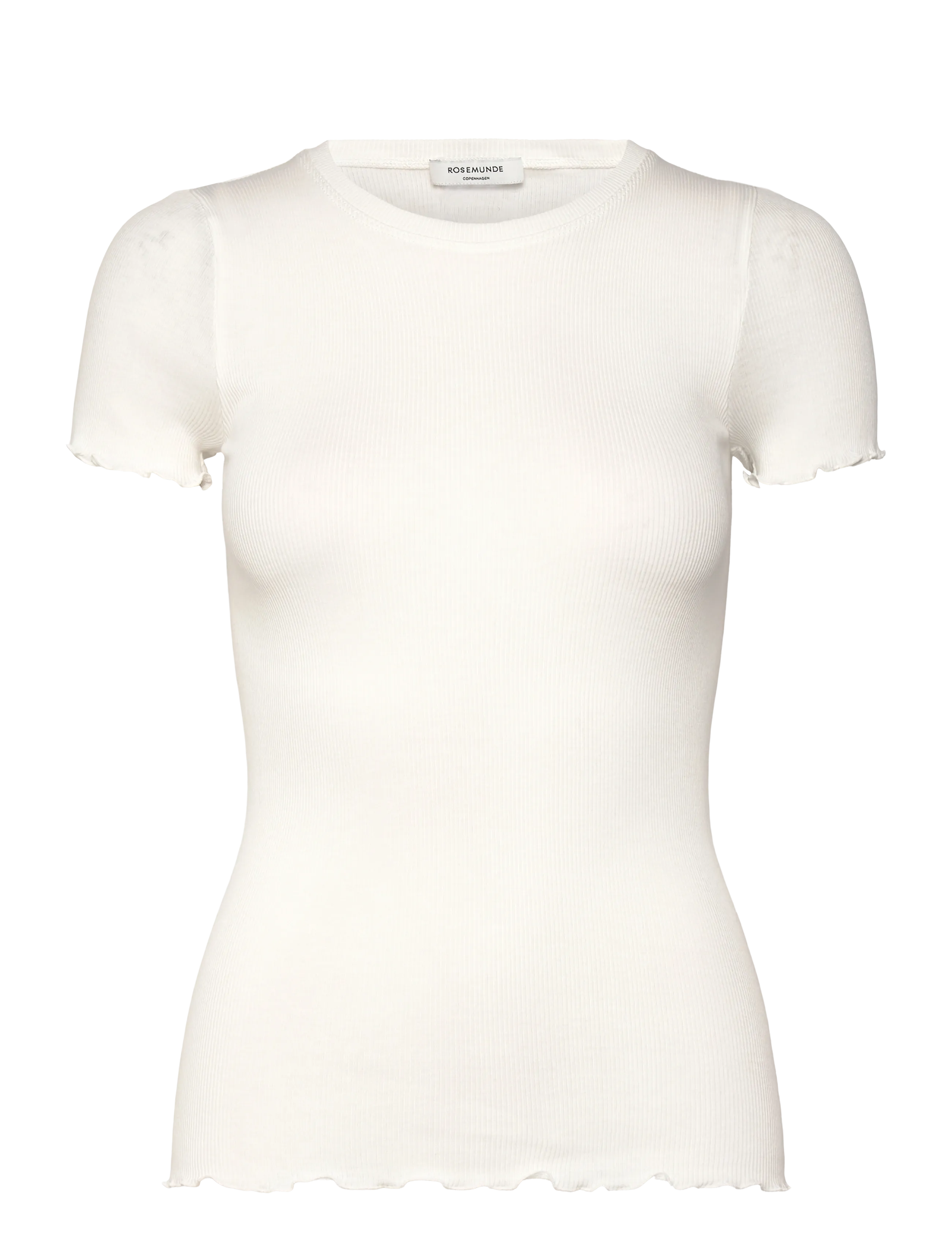 Rosemunde Organic cotton t-shirt - Tøj - NEW WHITE / white