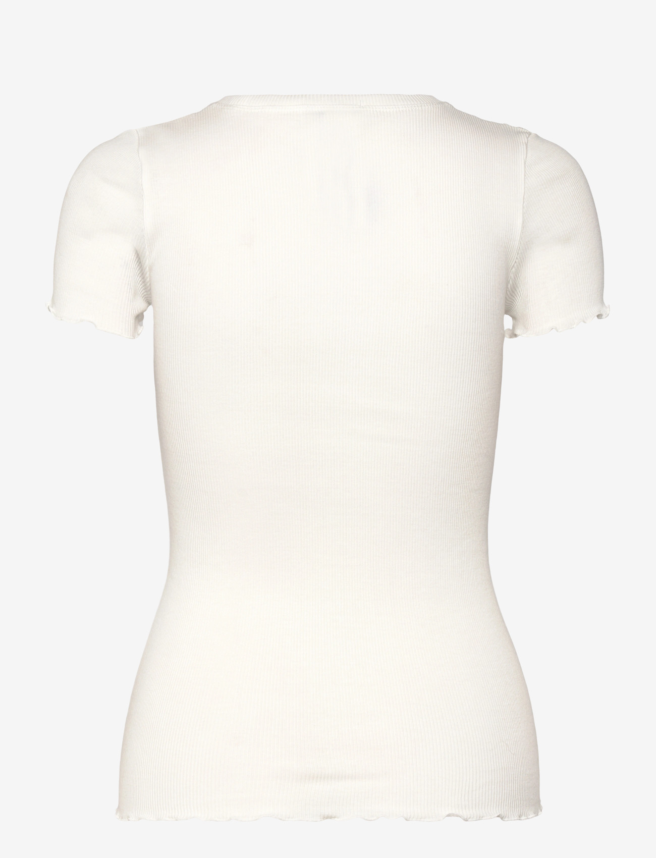 Rosemunde - RWBernadine Organic  SS O-neck T-sh - t-shirts - new white - 1