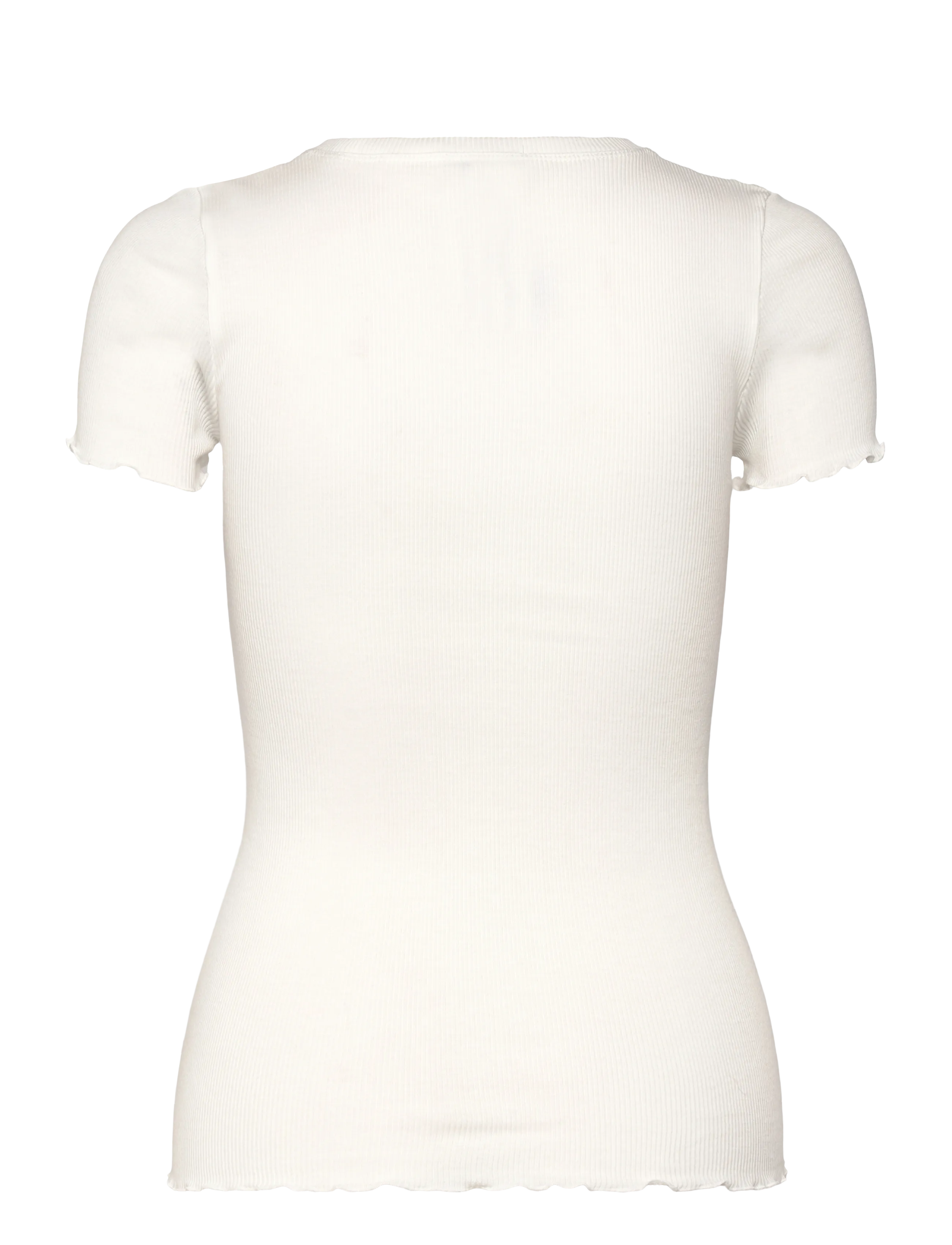 Rosemunde - RWBernadine Organic  SS O-neck T-shirt - t-shirts - new white - 2