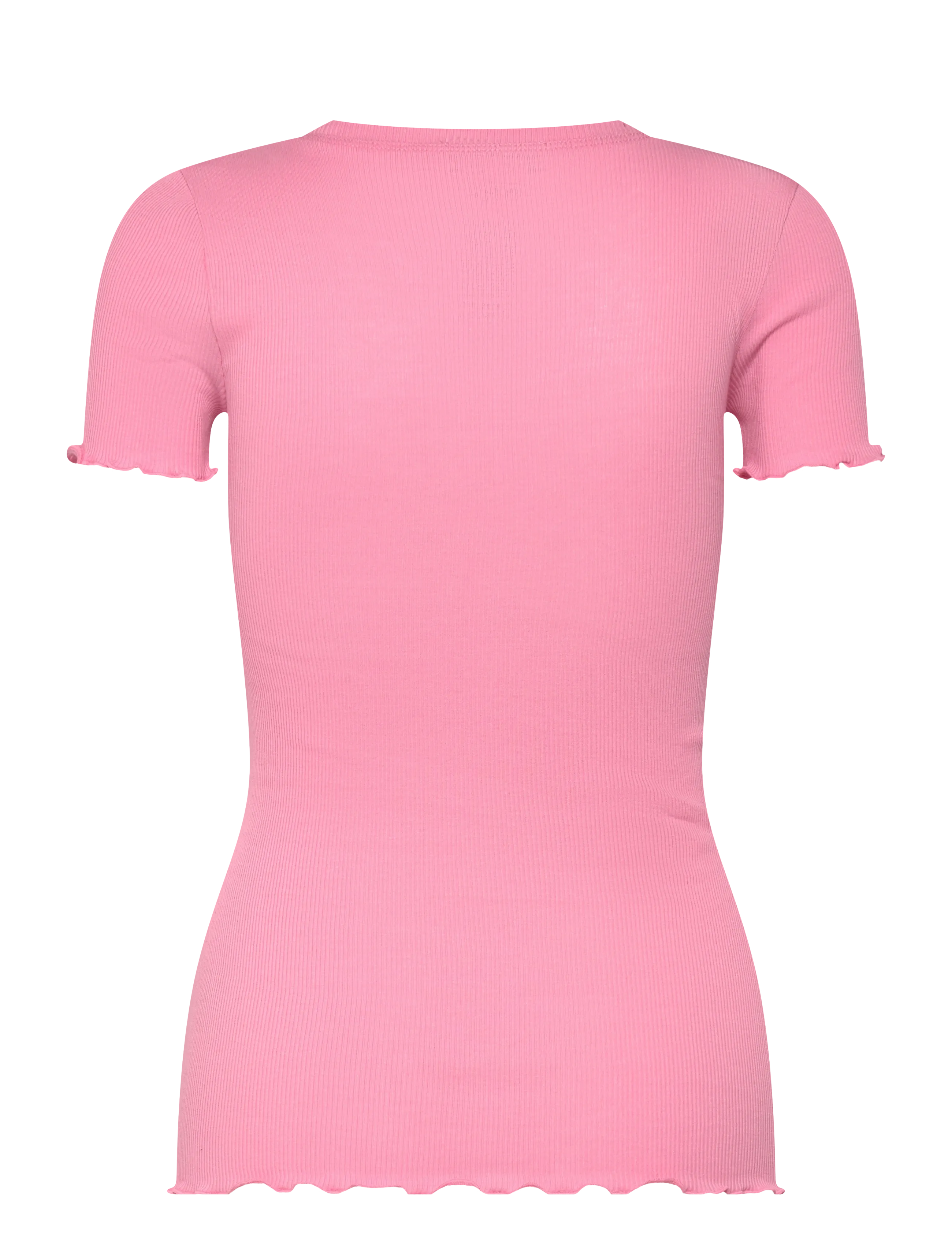 Rosemunde - RWBernadine Organic  SS O-neck T-shirt - t-shirts - sea pink - 2