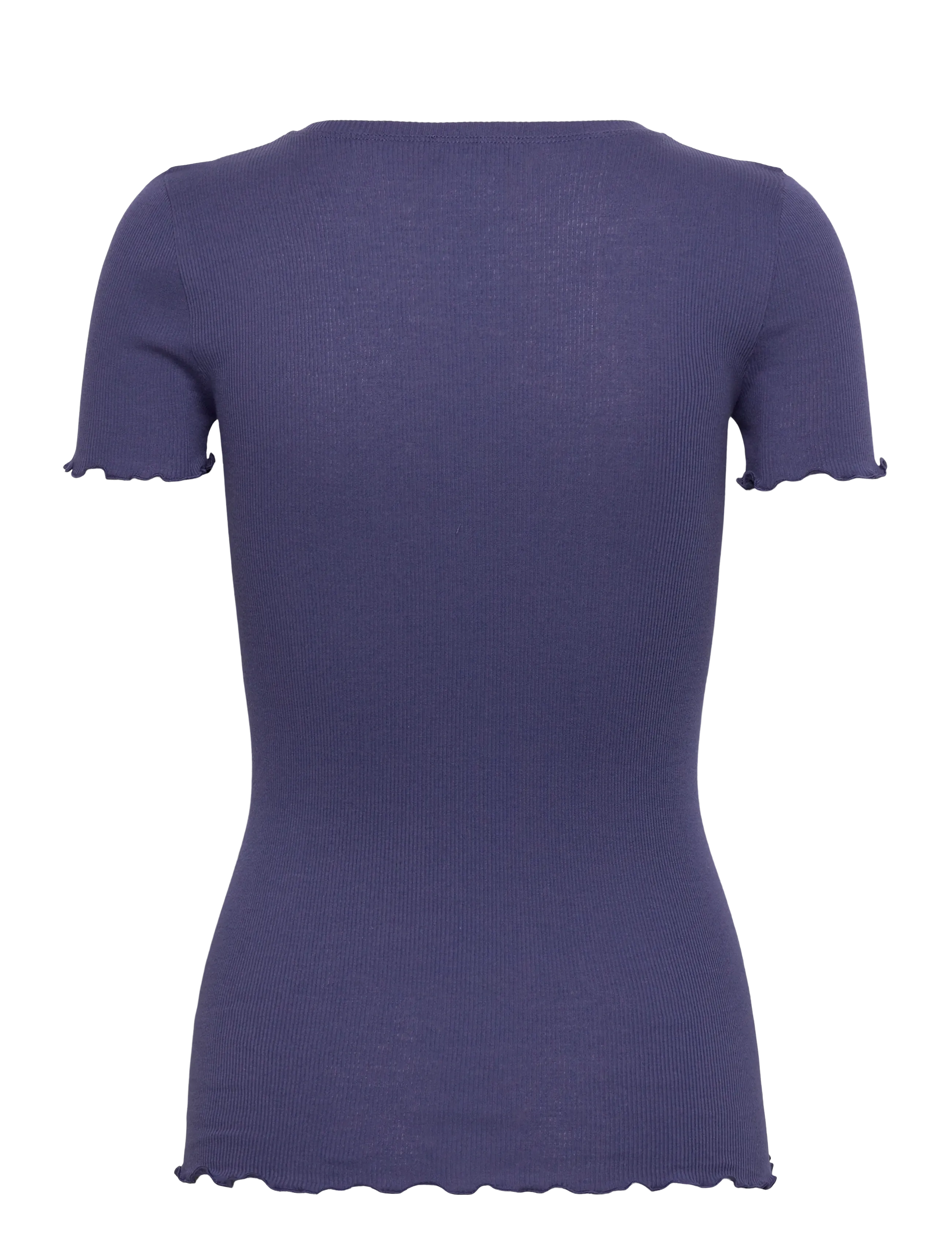 Rosemunde - RWBernadine Organic  SS O-neck T-shirt - t-shirts - skipper blue - 1