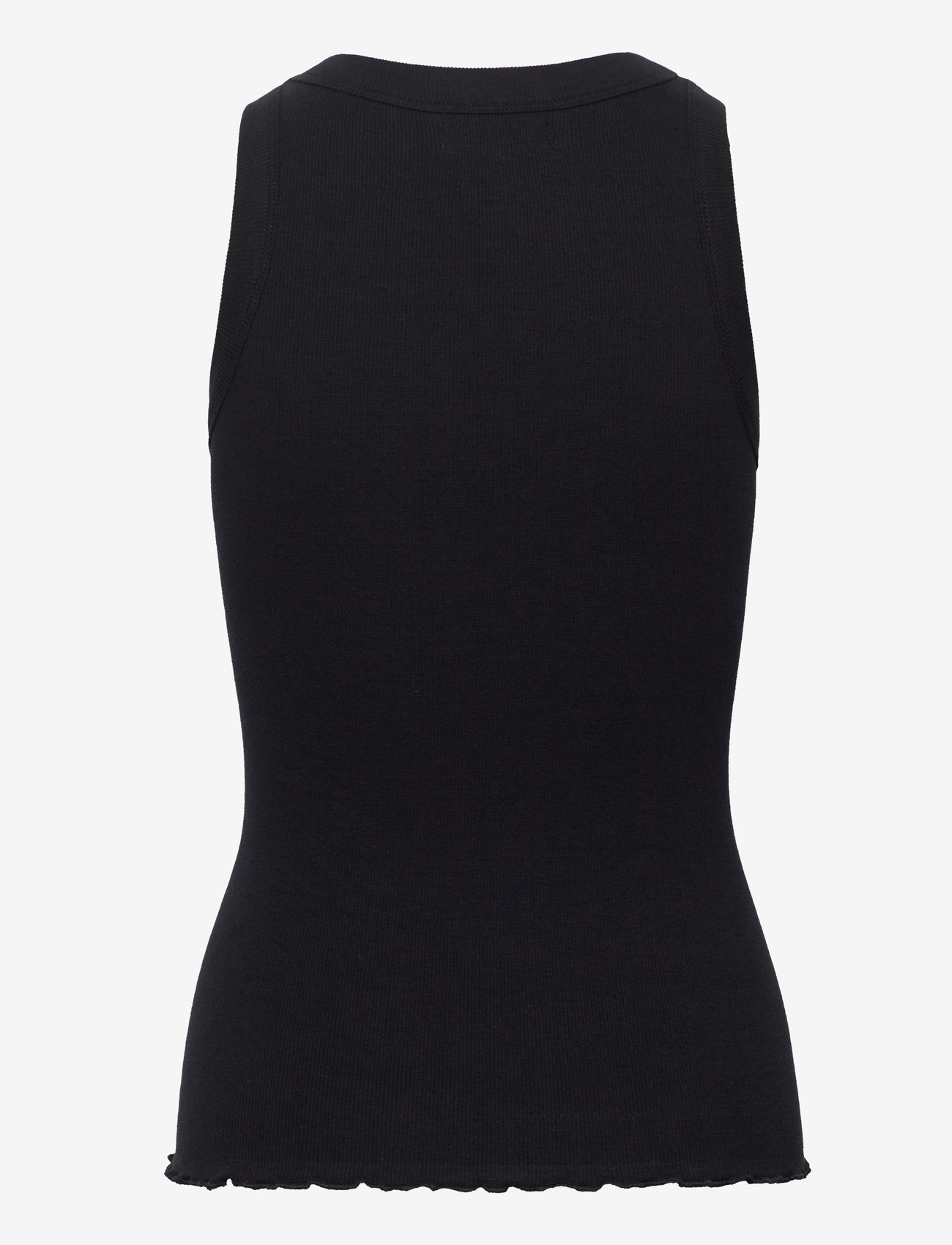 Rosemunde - Organic cotton top - tanktops - black - 1