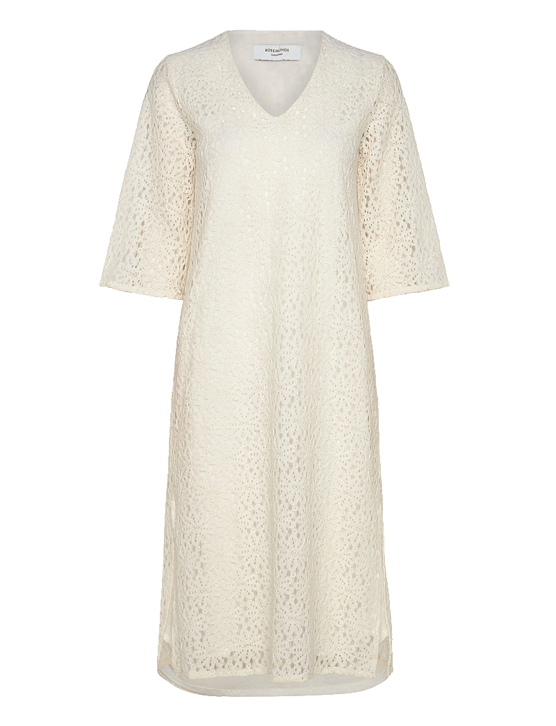 Rosemunde - Lace caftan - blondekjoler - ivory - 0