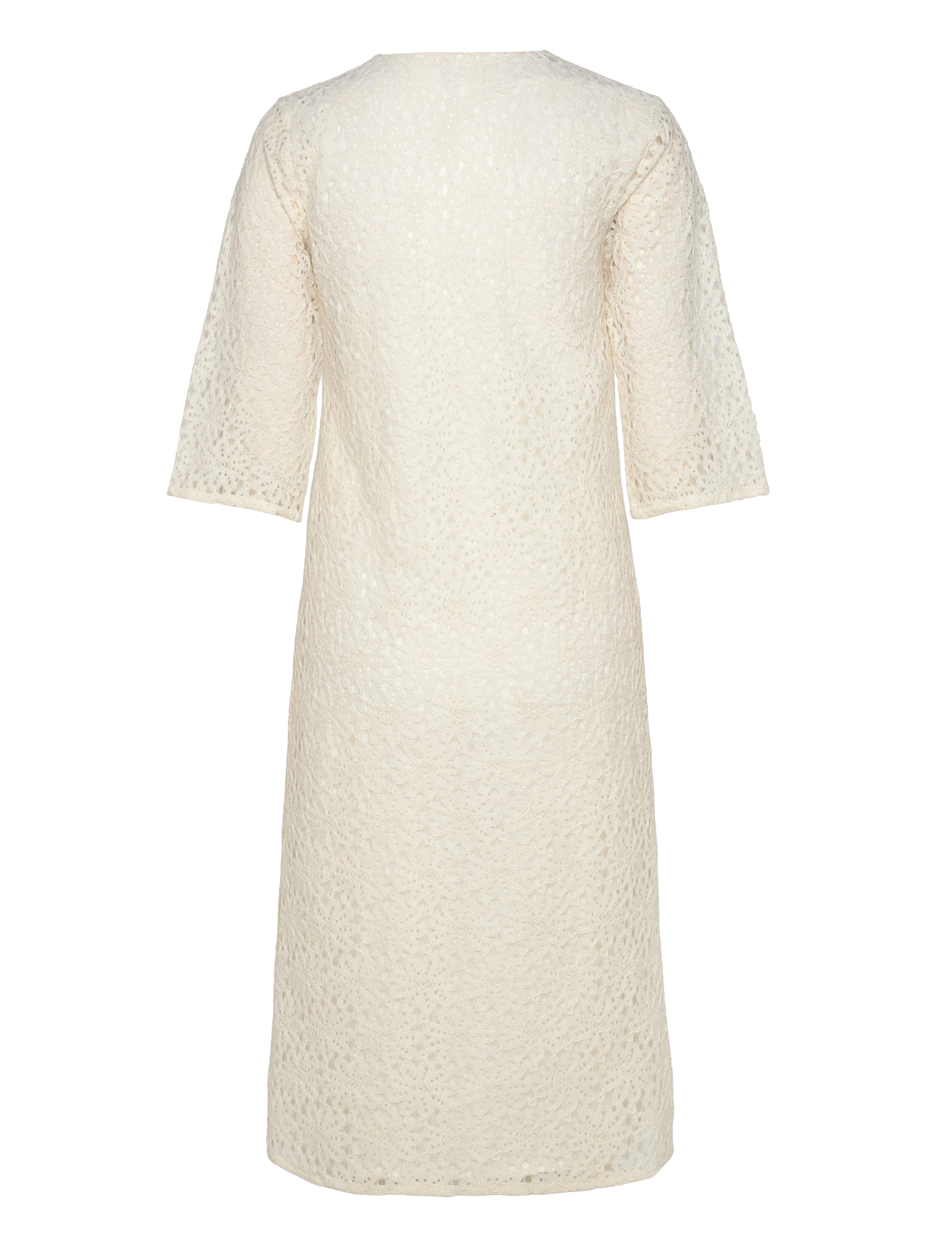 Rosemunde - Lace caftan - blondekjoler - ivory - 1