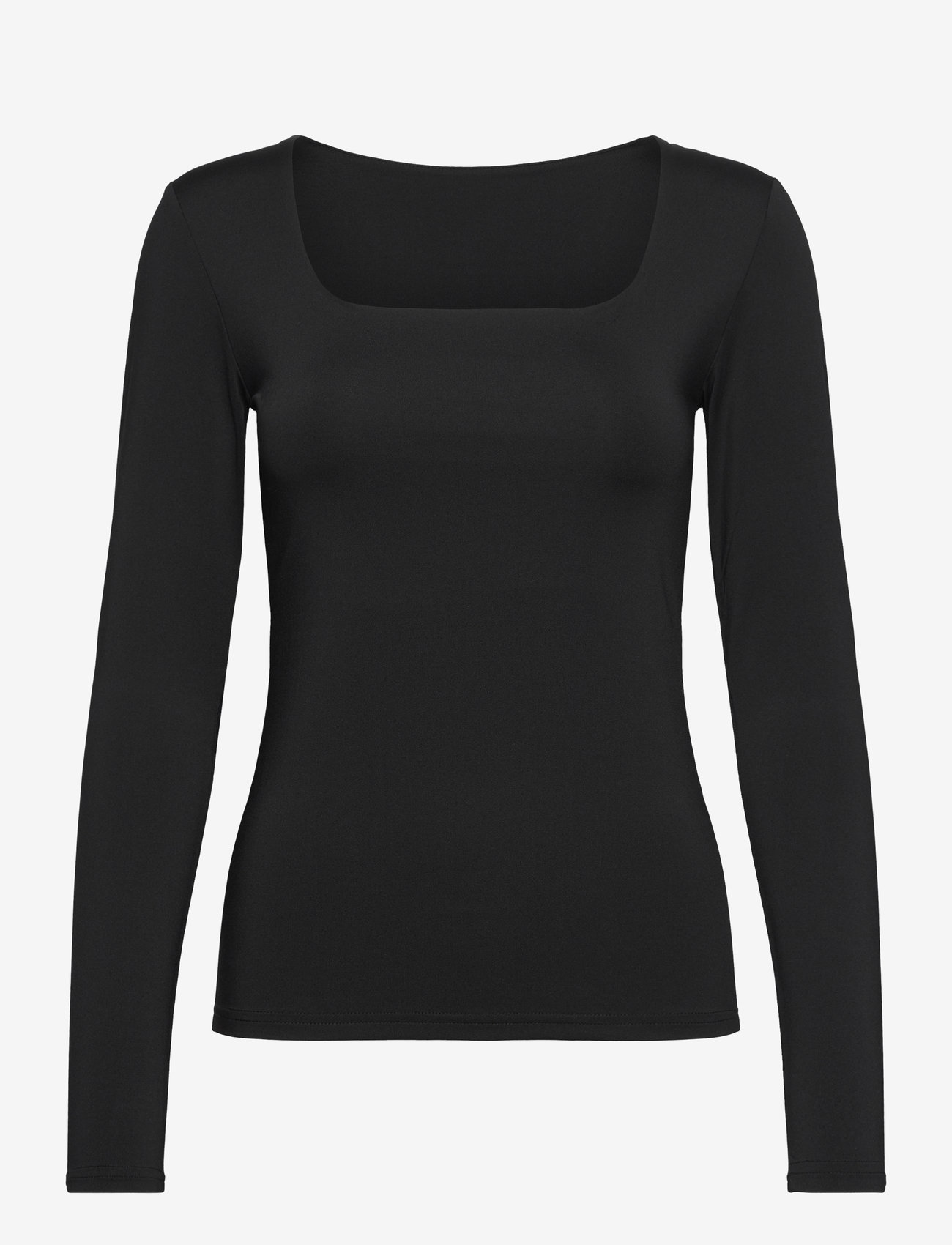 Rosemunde - Long sleeve t-shirt - långärmade toppar - black - 0