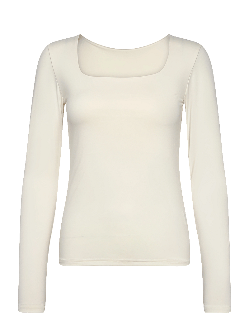 Rosemunde - Long sleeve t-shirt - långärmade toppar - ivory - 1