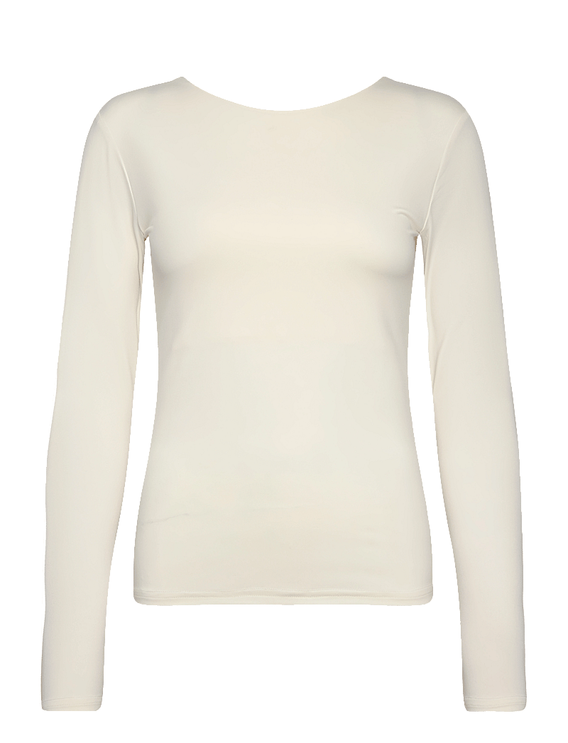 Rosemunde - Long sleeve t-shirt - långärmade toppar - ivory - 3