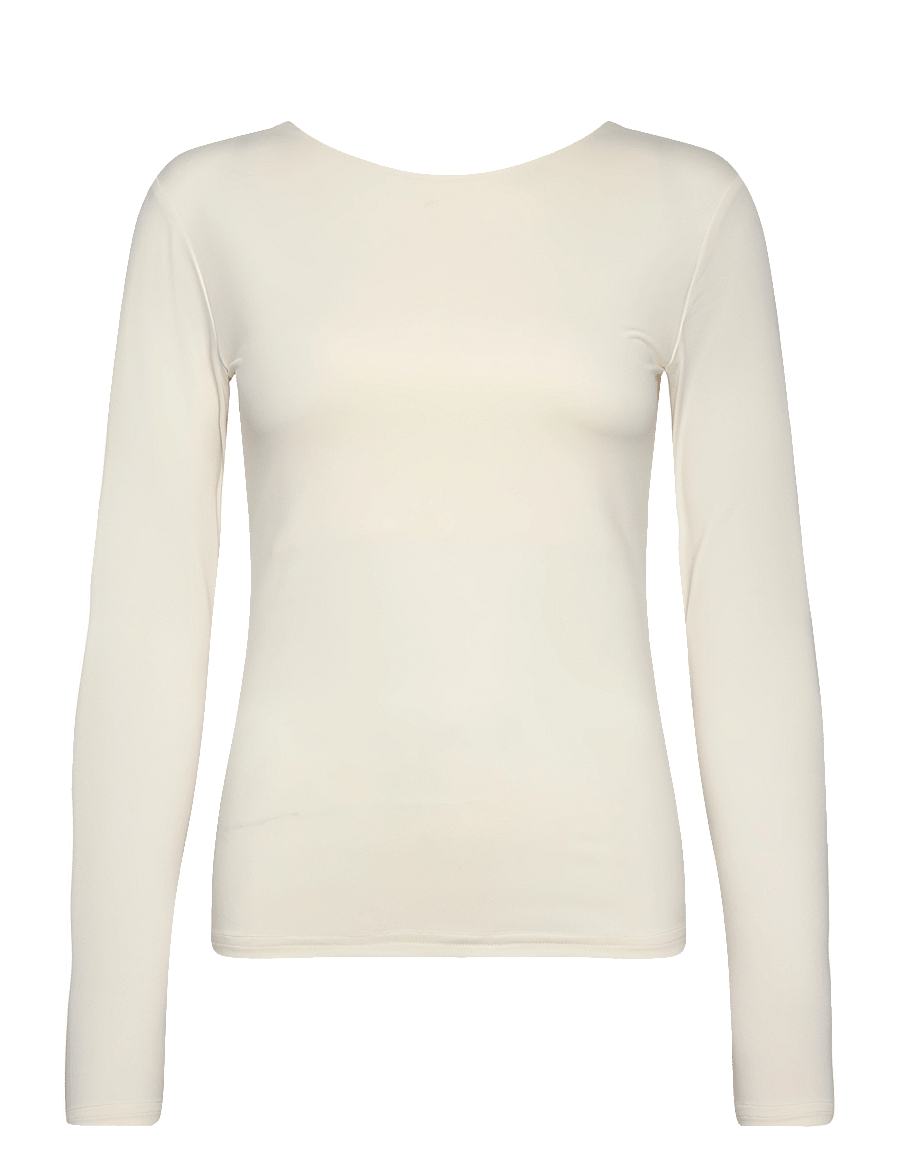 Rosemunde - Long sleeve t-shirt - laveste priser - ivory - 3