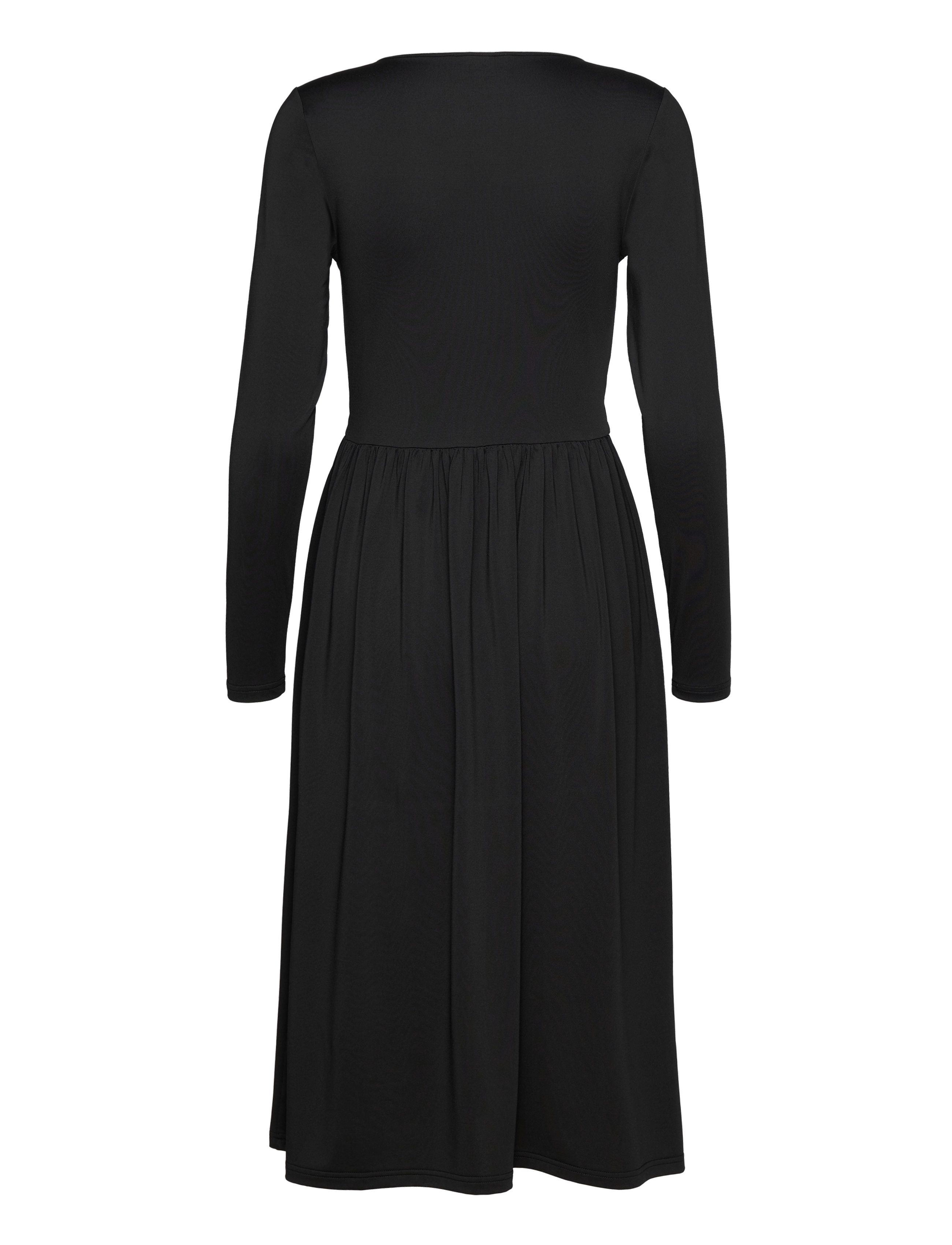 Rosemunde - Long sleeve dress - festtøj til outletpriser - black - 1
