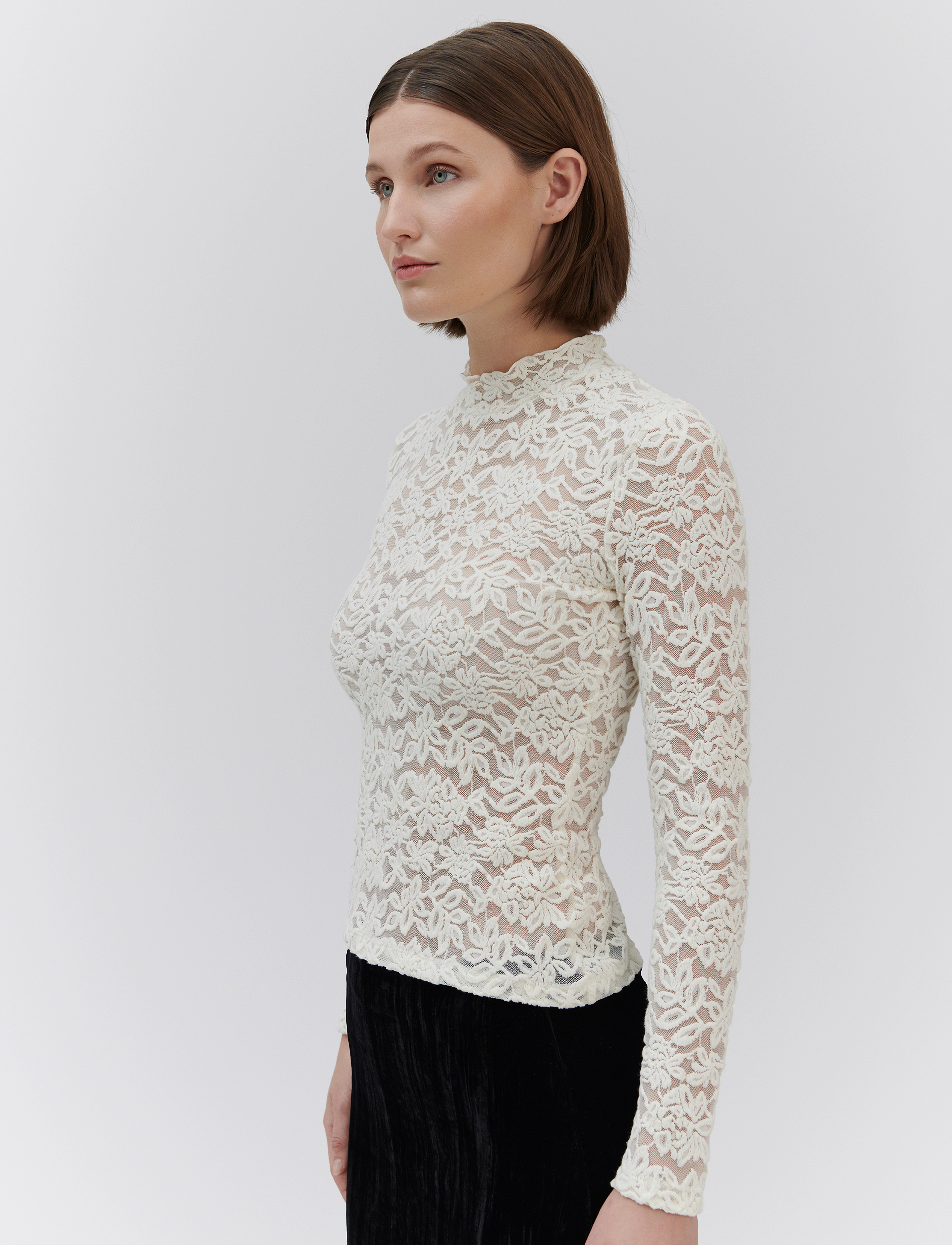 Rosemunde - RWDelicia  LS Turtleneck T-shirt - ivory - 5