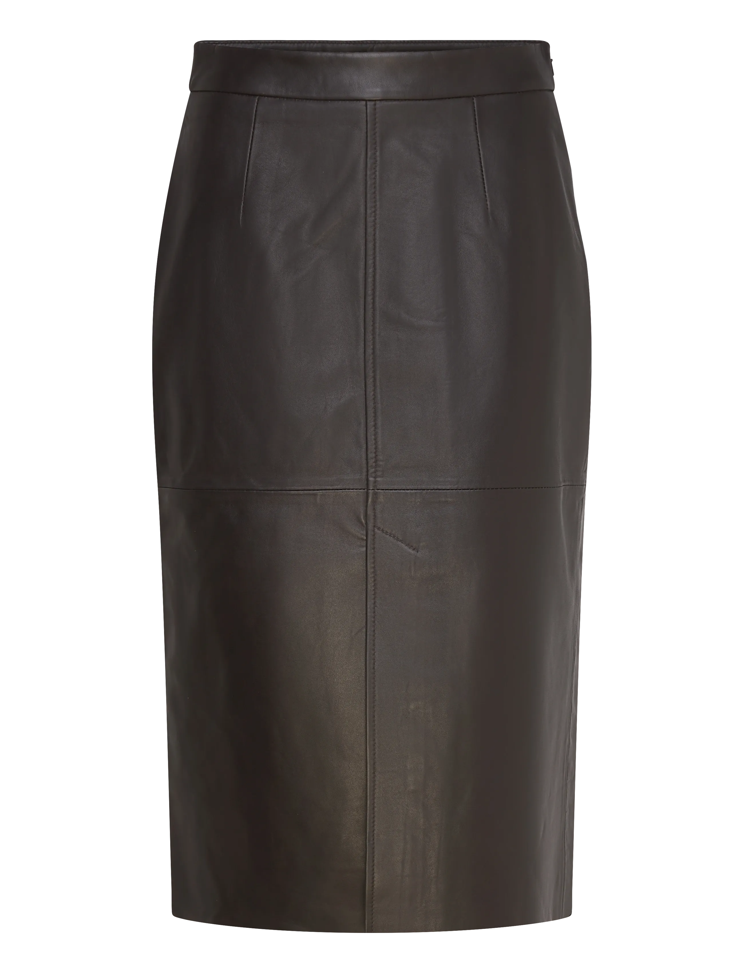 Rosemunde RWFelino Leather Calf Skirt - Rosemunde - CHOCOLATE TORTE / brown