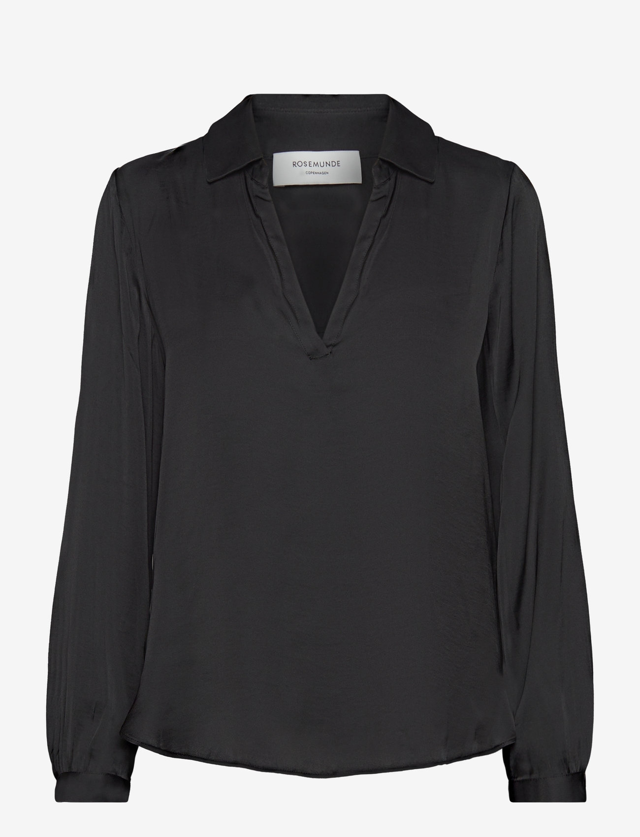 Rosemunde - Shirt Long Sleeve - blouses met lange mouwen - black - 0