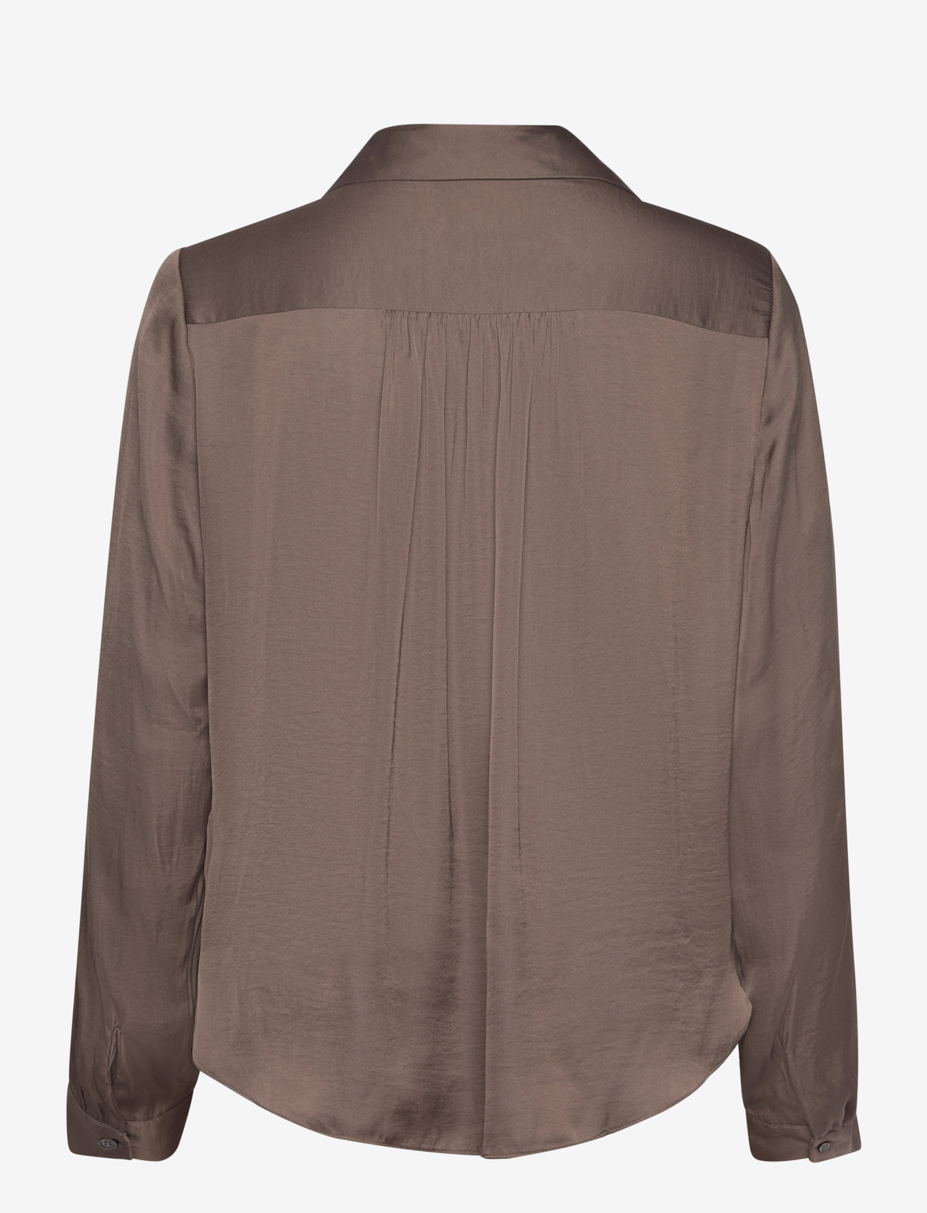 Rosemunde - RWMessina LS Regular Shirt - langærmede bluser - falcon - 1