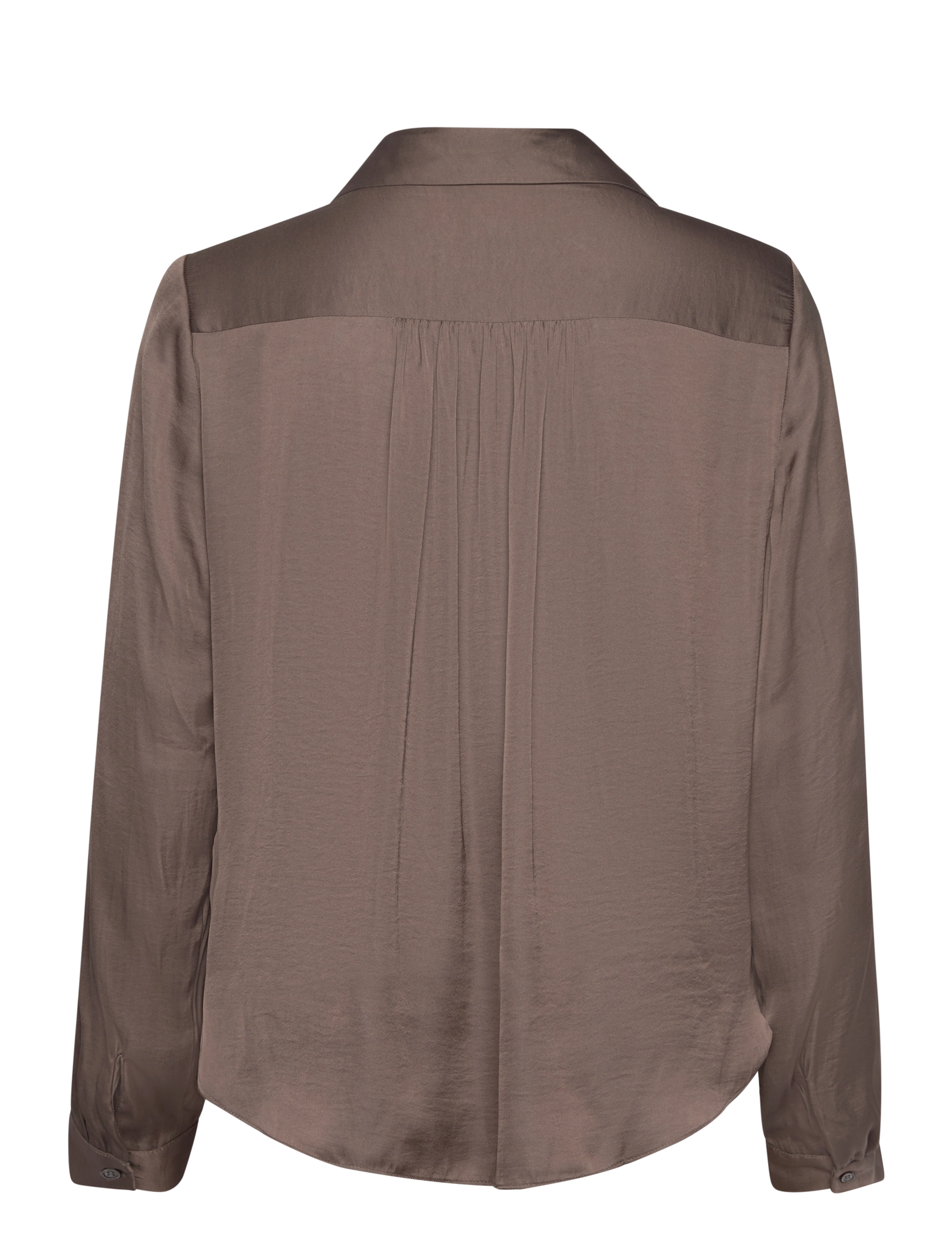 Rosemunde - RWMessina LS Regular Shirt - langermede bluser - falcon - 1
