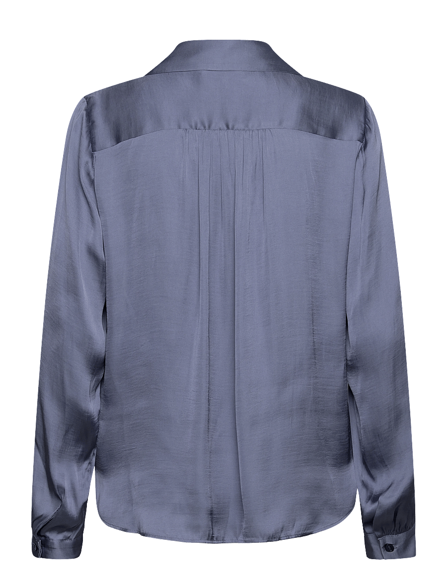 Rosemunde - RWMessina LS Regular Shirt - langermede bluser - infinity - 1