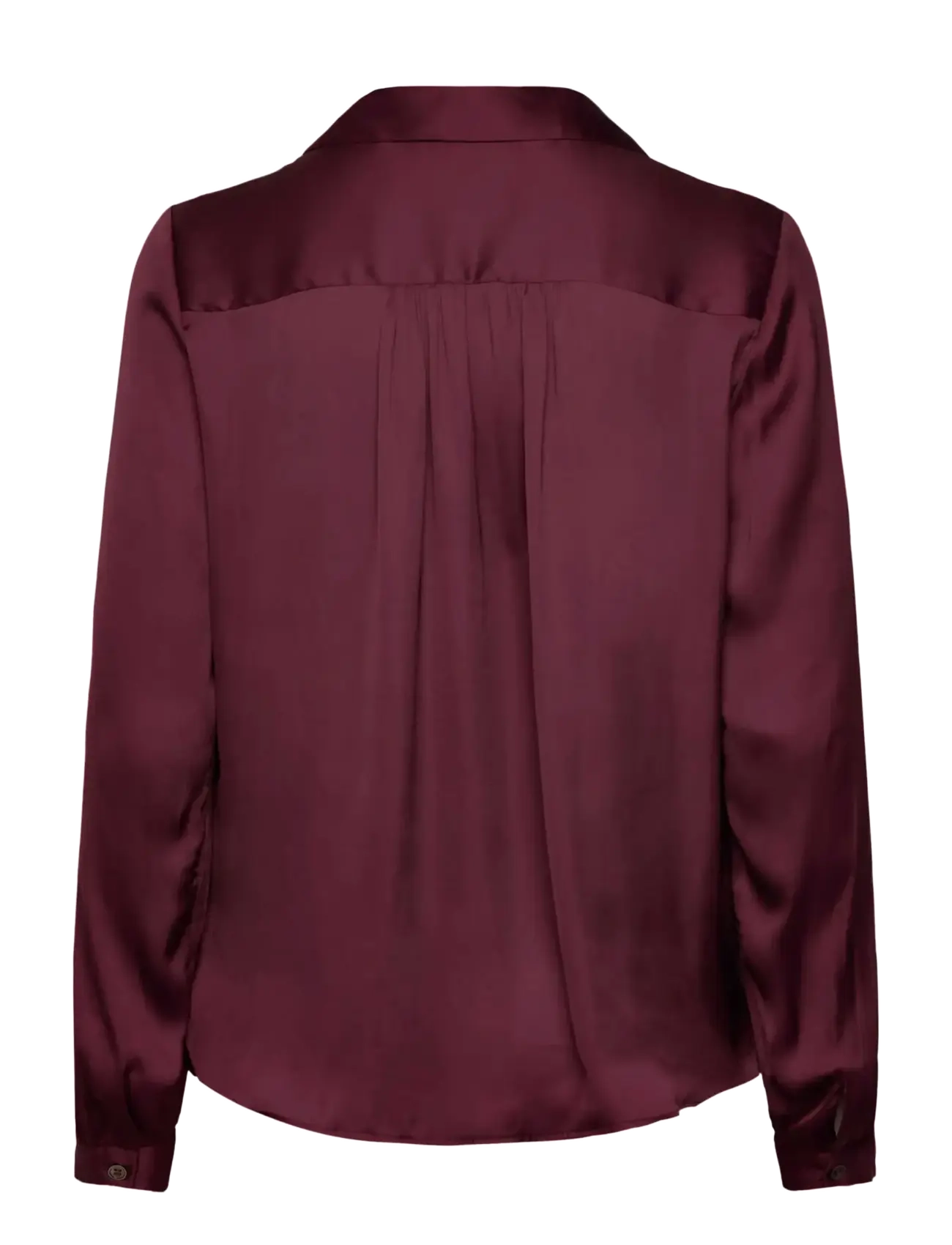 Rosemunde - RWMessina LS Shirt - pikkade varrukatega topid - windsor wine - 1
