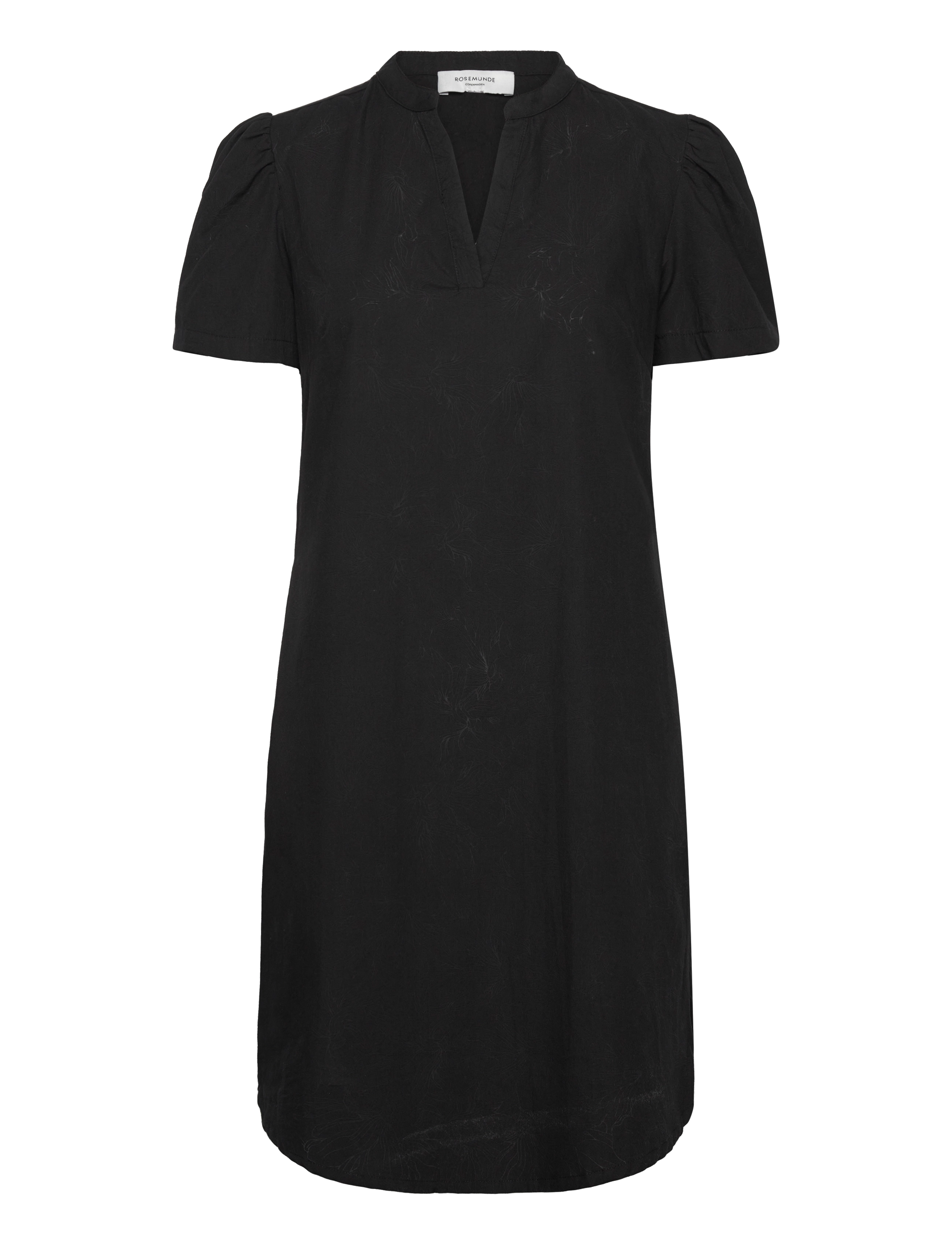 Rosemunde Voile shirt dress - Kjoler - BLACK / black