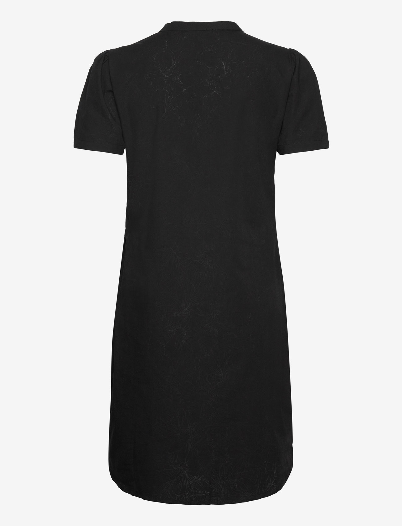 Rosemunde - Voile shirt dress - korte kjoler - black - 1