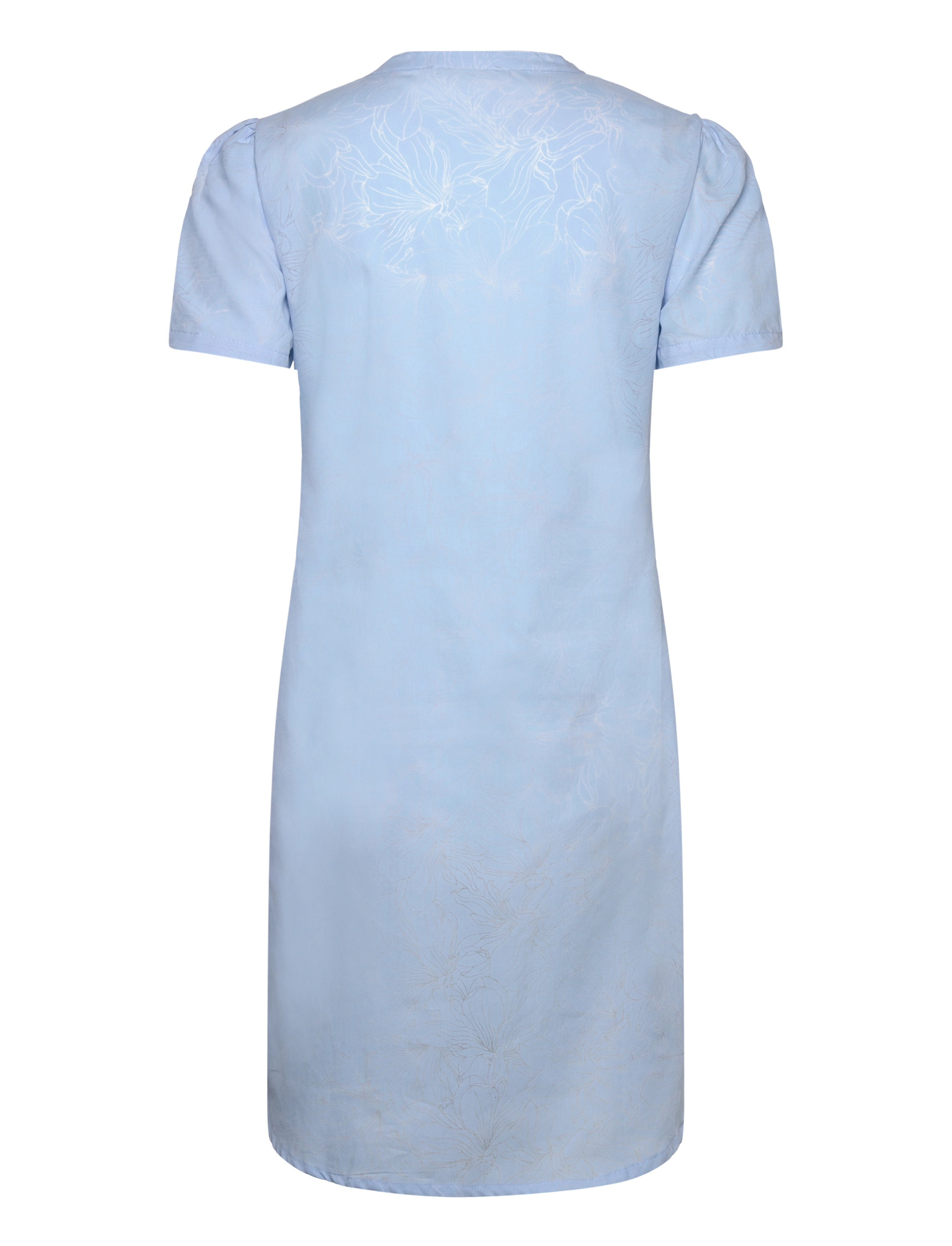 Rosemunde - Voile shirt dress - heaven blue - 1